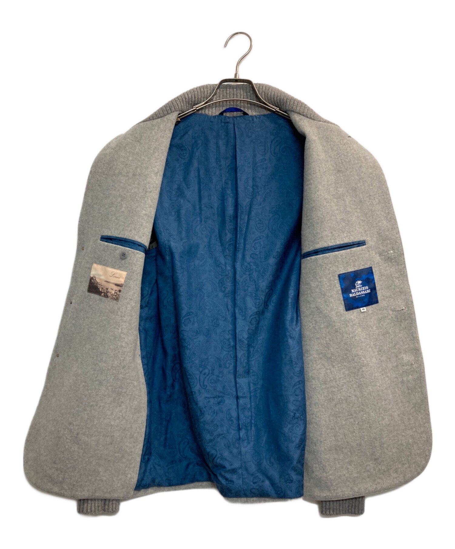 ✈MAURIZIO　マウリツィオバルダサーリ　レイヤード　ジャケット　50　XL 中古・古着通販】MAURIZIO BALDASSARI (マウリツィオバルダサーリ