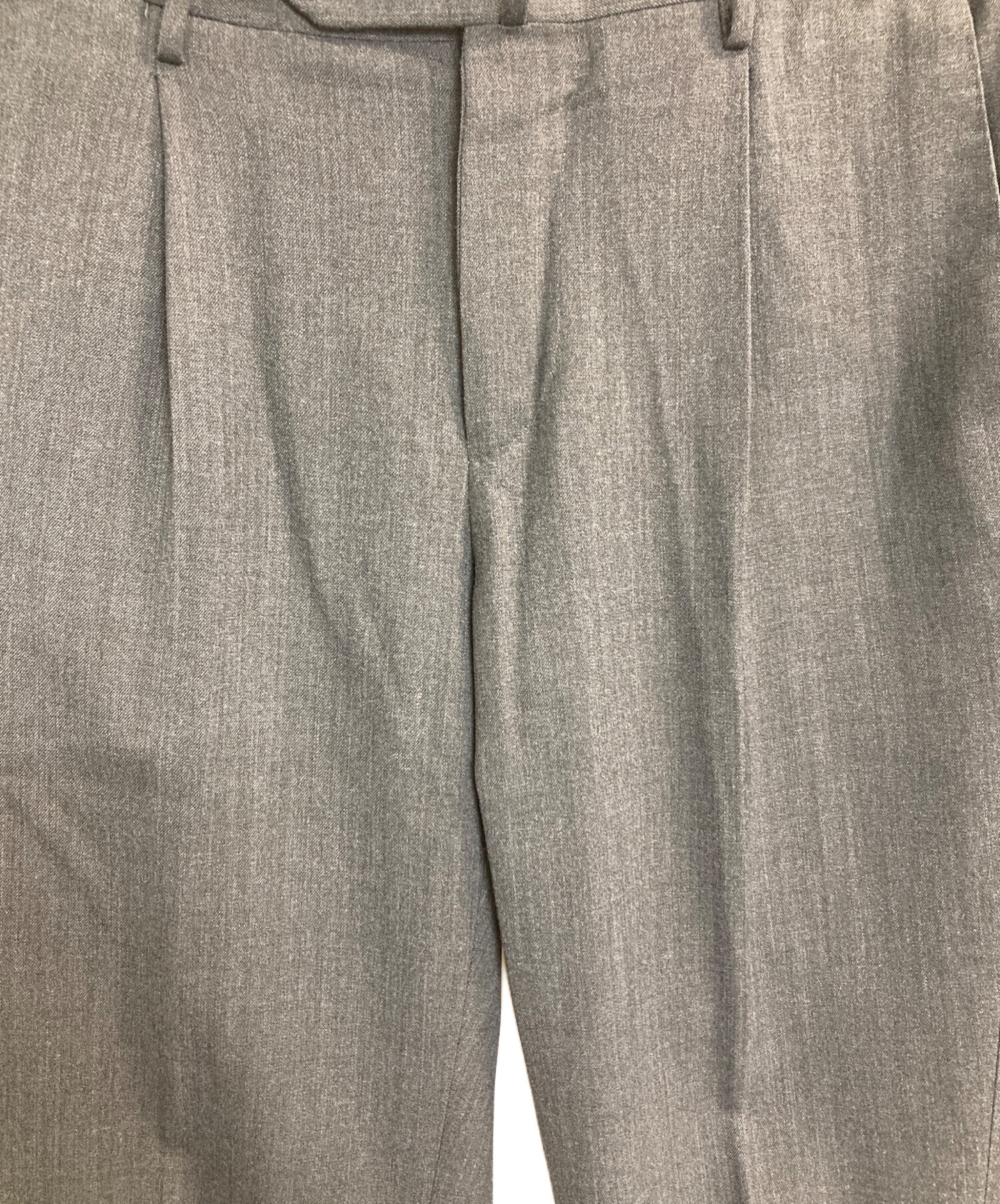 中古・古着通販】PT01 (ピーティーゼロウーノ) スラックス グレー
