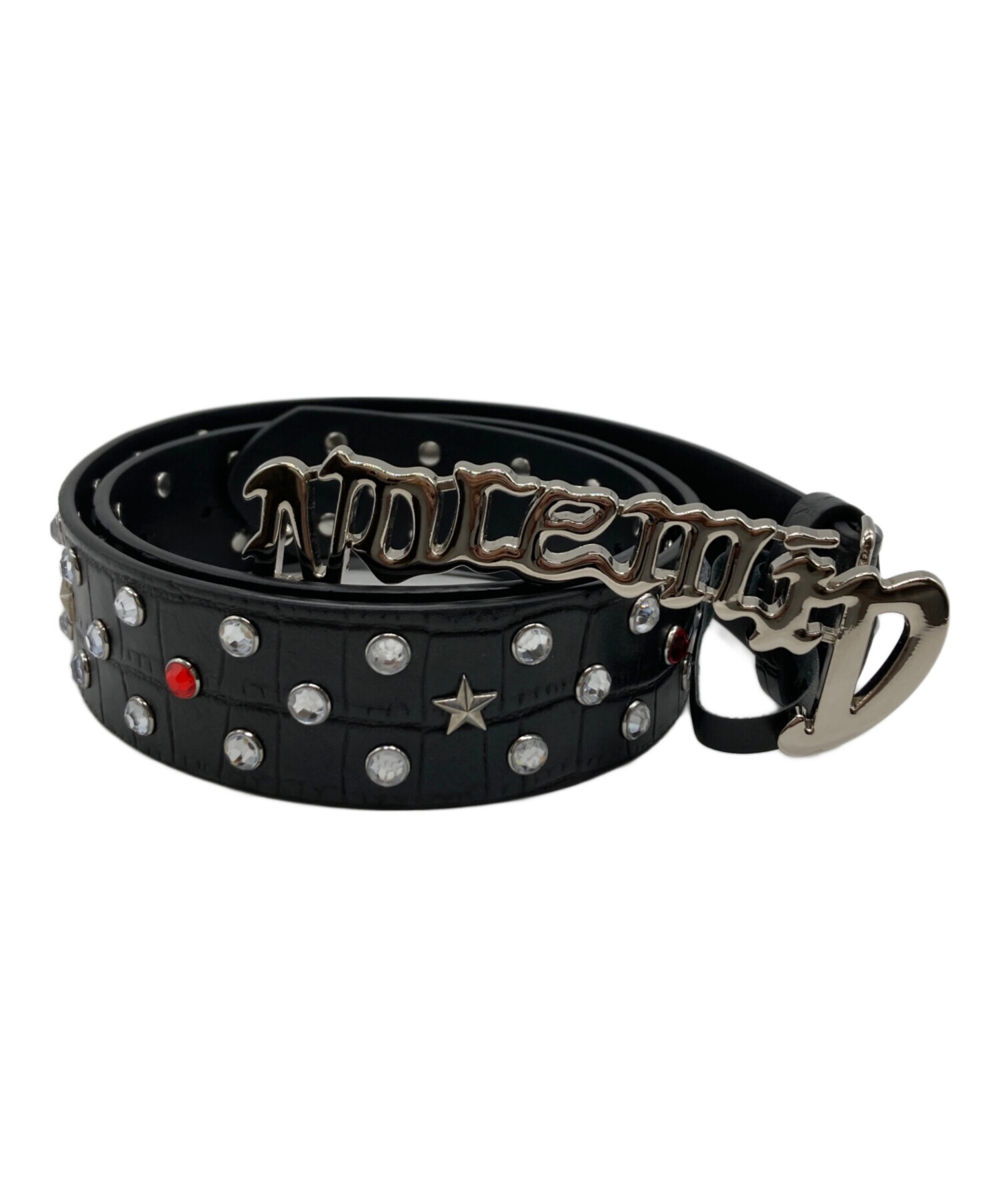 スタッズベルト ブラックNOREMID 中古・古着通販】Noremid (ノーリミッド) スタッズベルト ブラック