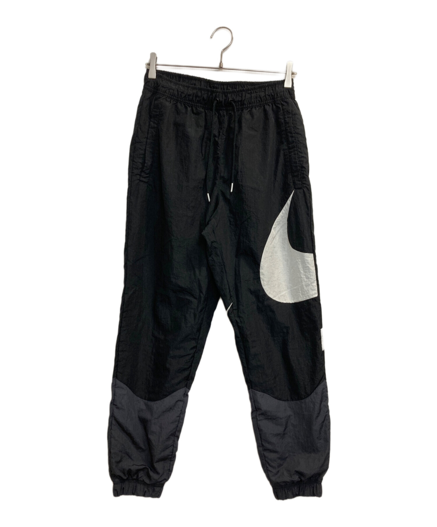 NIKE SWOOSH WOVEN PANT メンズ ナイロンパンツ　Lサイズ 中古・古着通販】NIKE (ナイキ) SWOOSH NYLON WOVEN PANTS ブラック