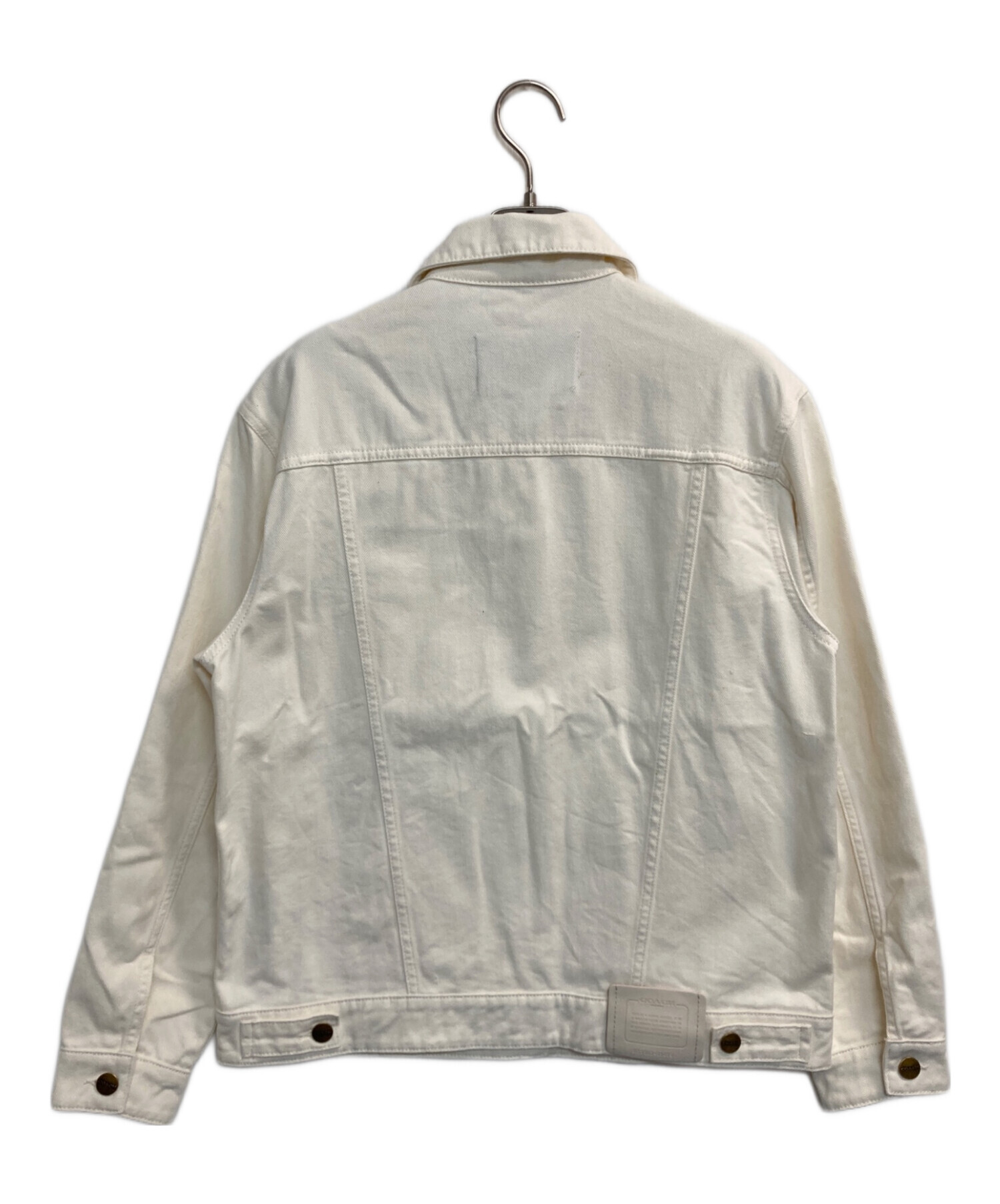 中古・古着通販】COACH (コーチ) ホワイトデニムジャケット ホワイト