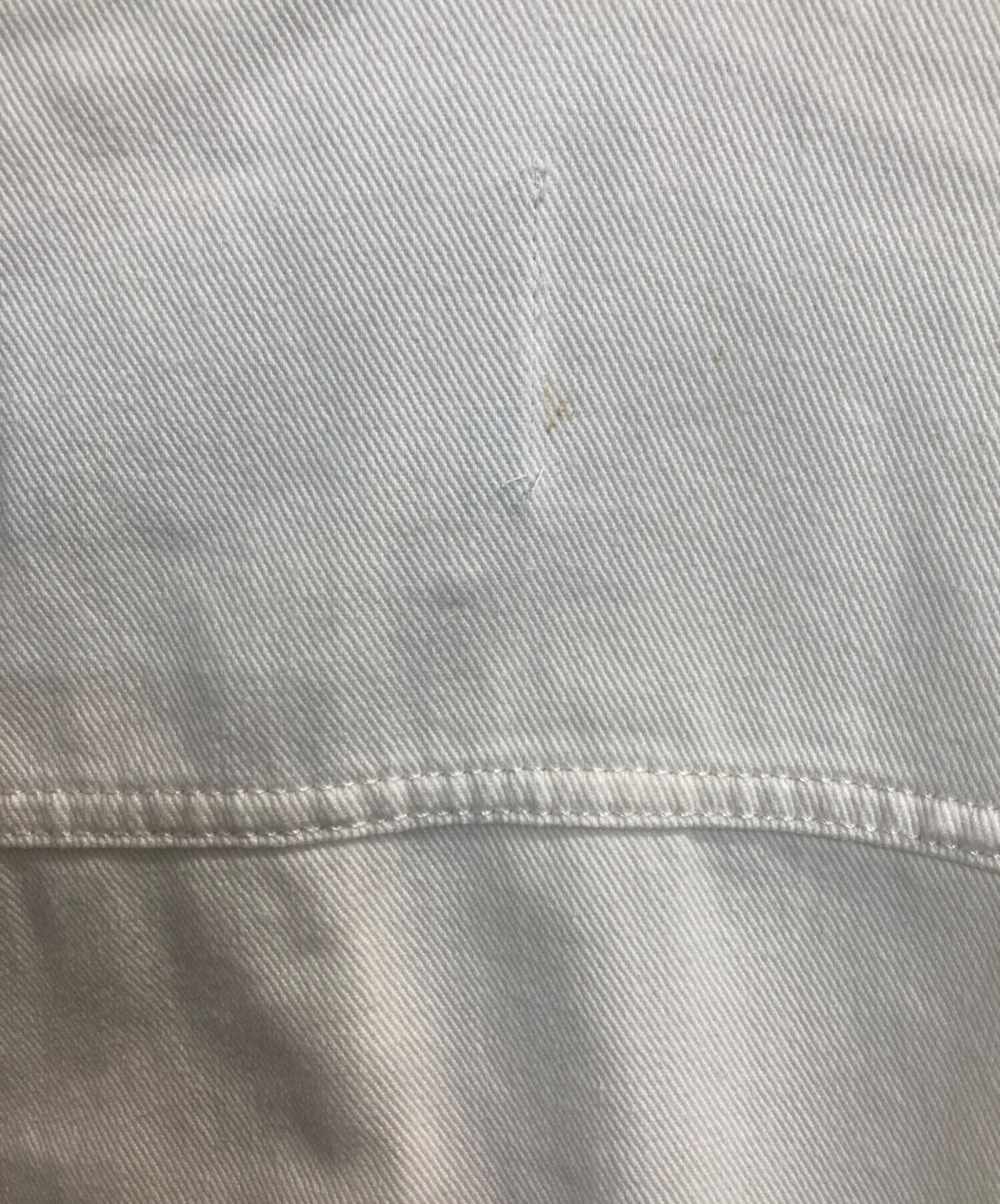 中古・古着通販】COACH (コーチ) ホワイトデニムジャケット ホワイト