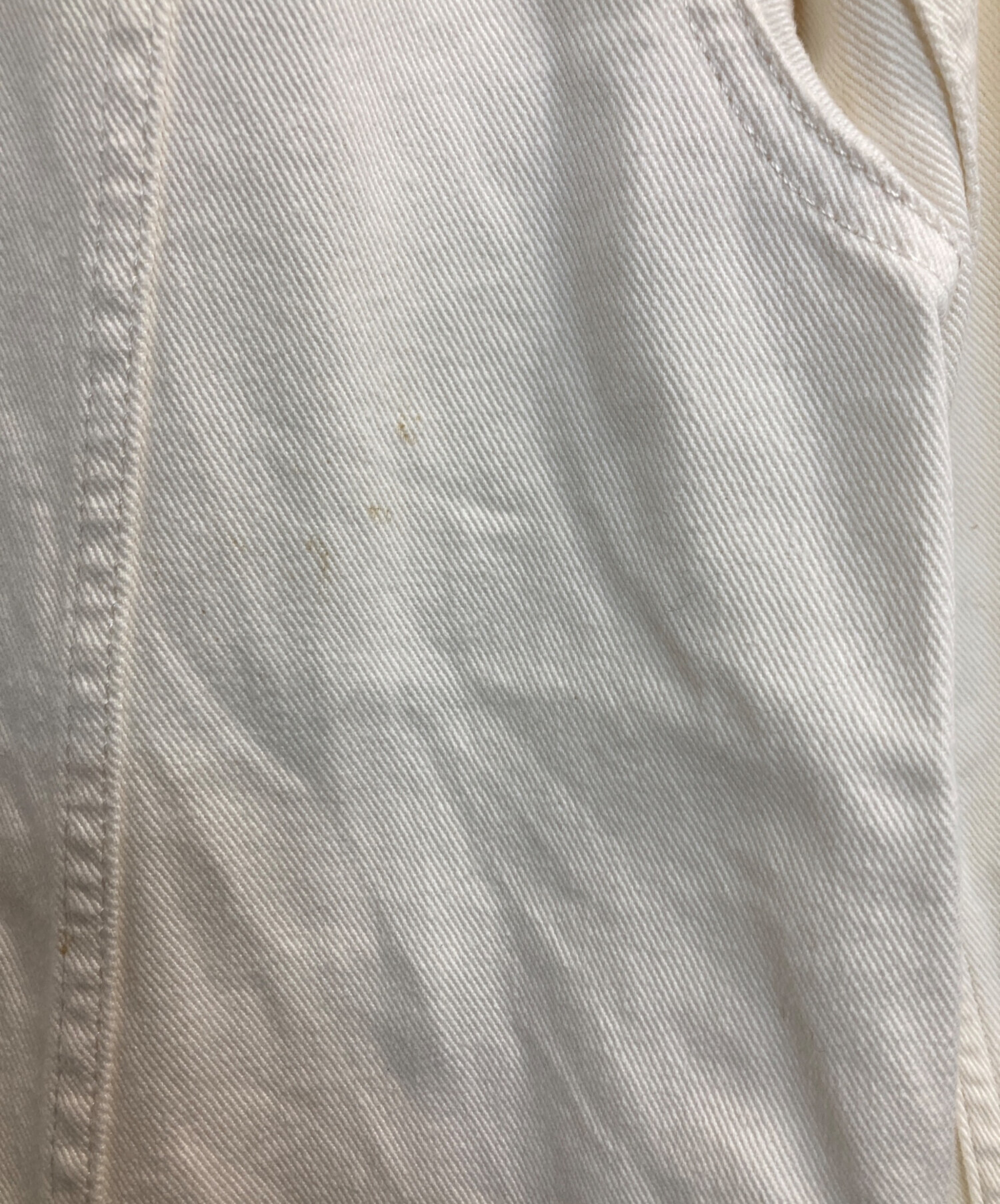 中古・古着通販】COACH (コーチ) ホワイトデニムジャケット ホワイト