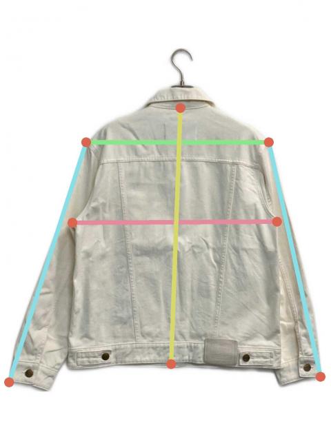 中古・古着通販】COACH (コーチ) ホワイトデニムジャケット ホワイト