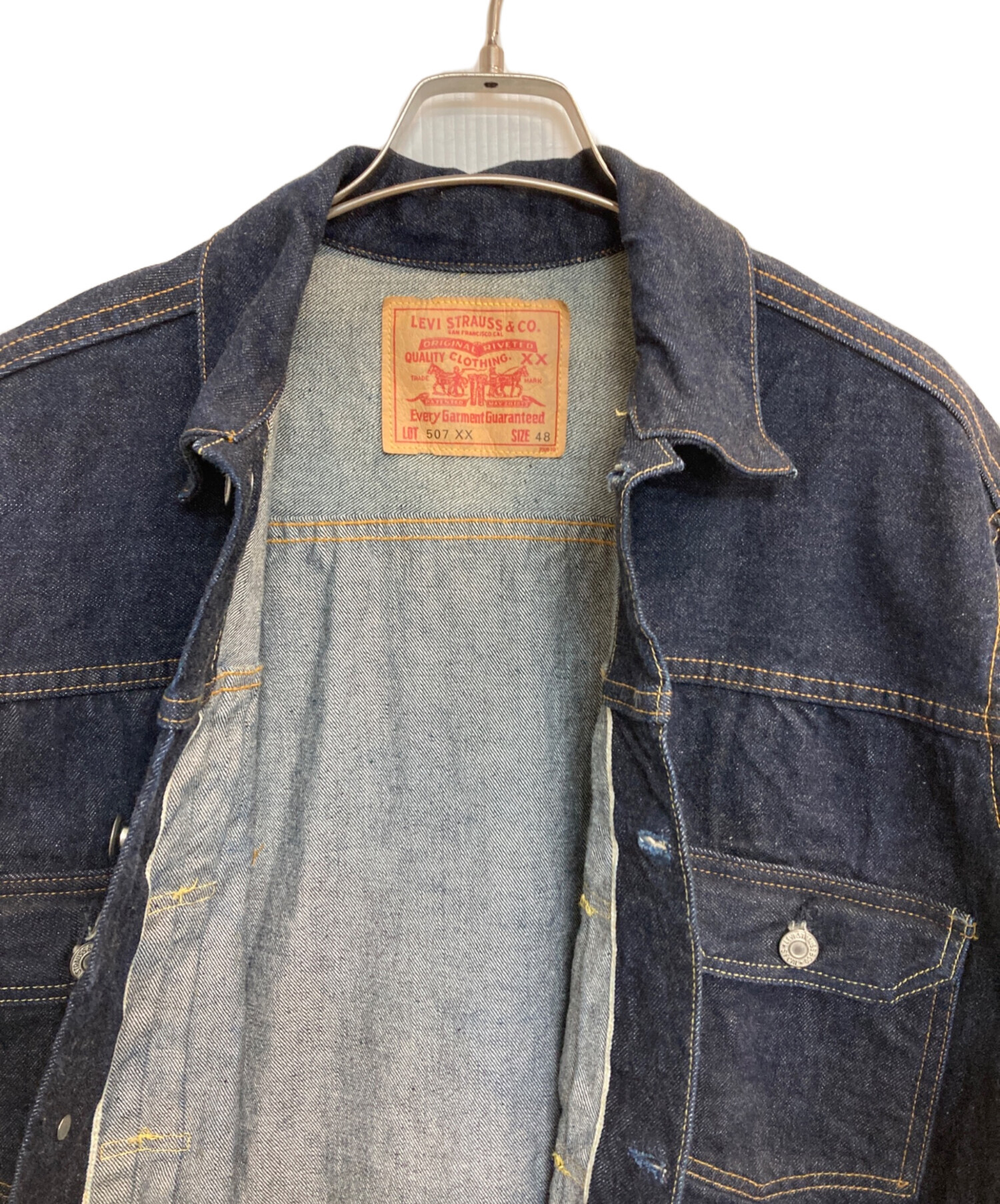 中古・古着通販】LEVI'S (リーバイス) 90s 復刻 2nd denim jacket