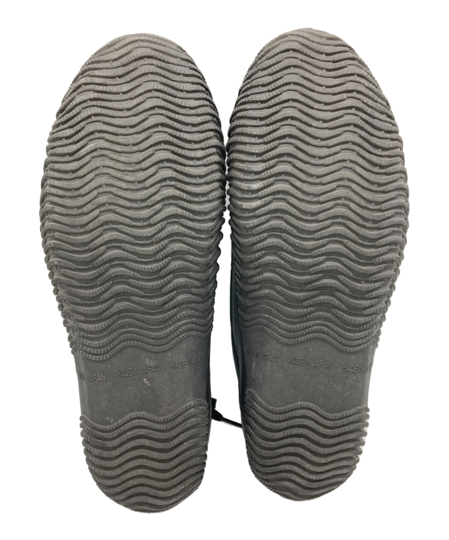 中古・古着通販】SPINGLE (スピングル) レザースニーカー ブラック