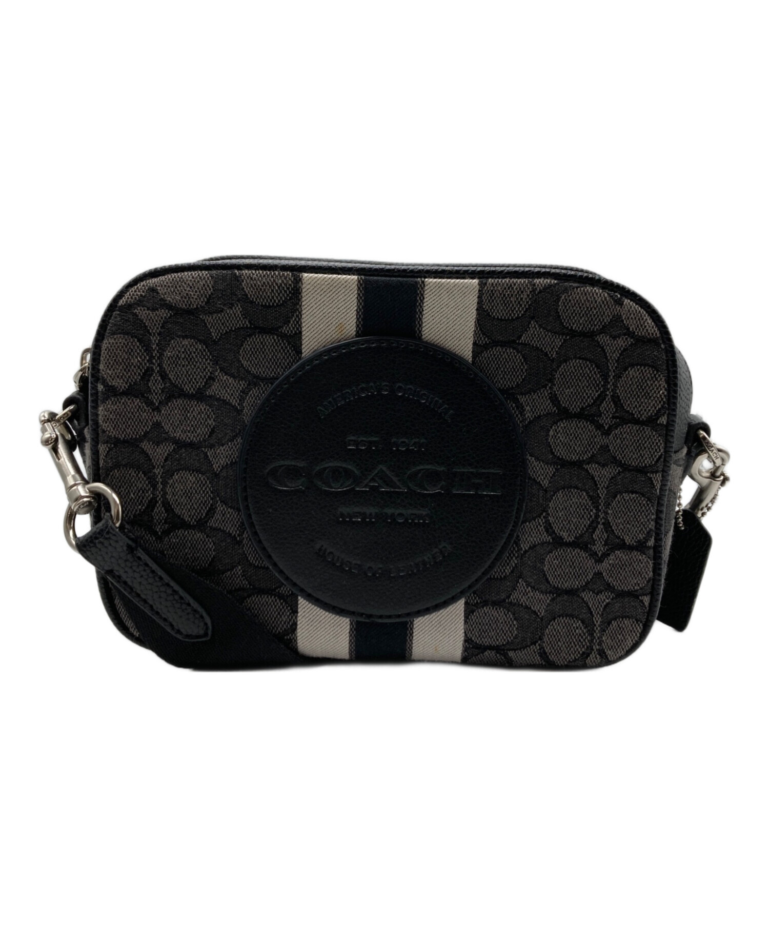 中古・古着通販】COACH (コーチ) シグネチャーショルダーバッグ 