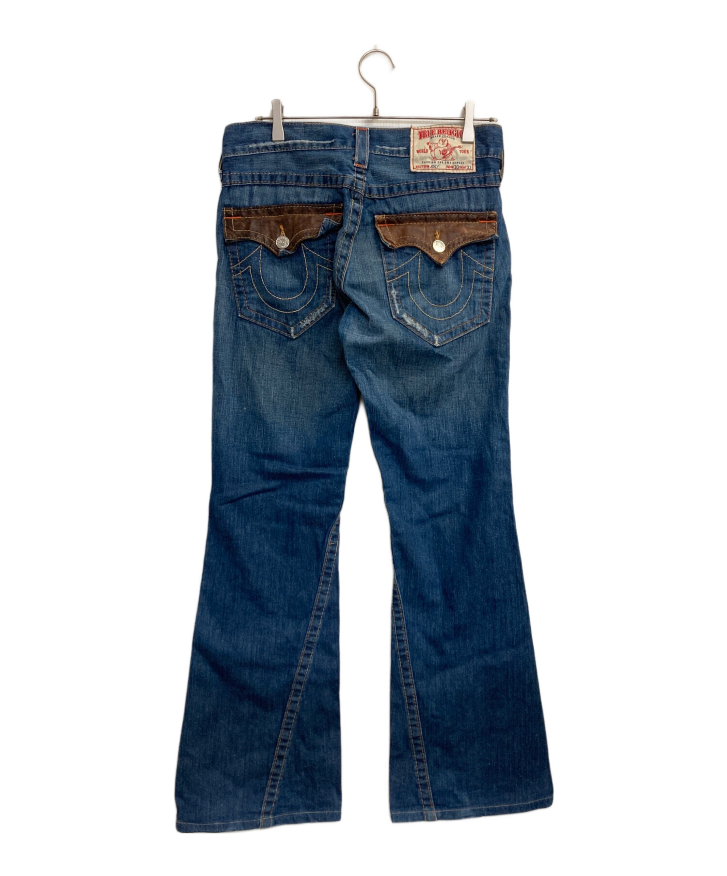 中古・古着通販】TRUE RELIGION (トゥルー レリジョン) フレアダメージ