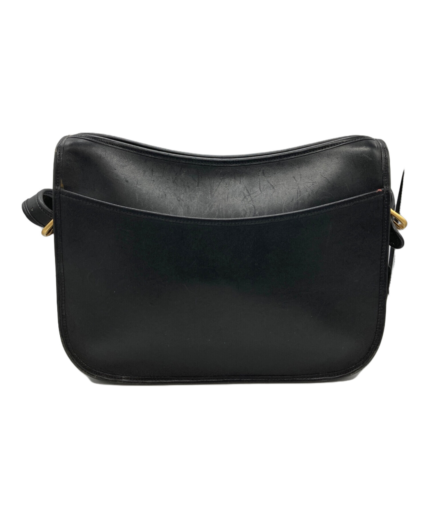 中古・古着通販】COACH (コーチ) クラブタンレザーショルダーバッグ