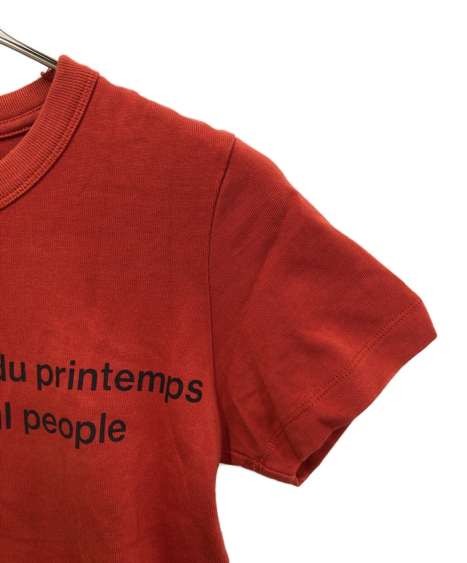 beautiful people / ビューティフルピープル/カットソー/42/コットン/RED/1445310016/レッド 中古・古着通販】beautiful people (ビューティフルピープル) Tシャツ