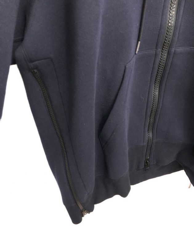 中古・古着通販】sacai (サカイ) ジップパーカー ネイビー サイズ:4 未