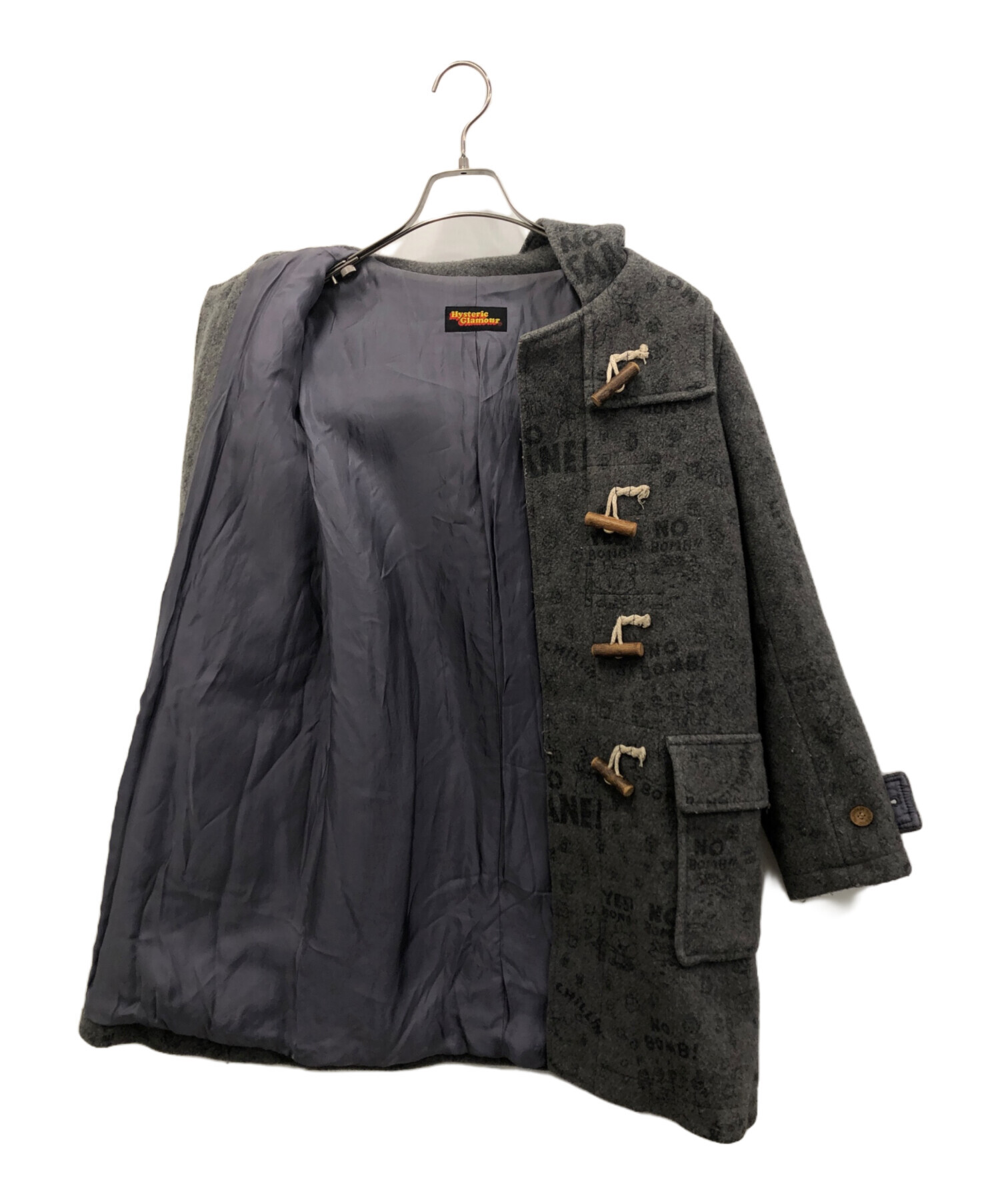 HYSTERIC GLAMOUR ダッフルコート スモール 中古・古着通販】Hysteric Glamour (ヒステリックグラマー) 総