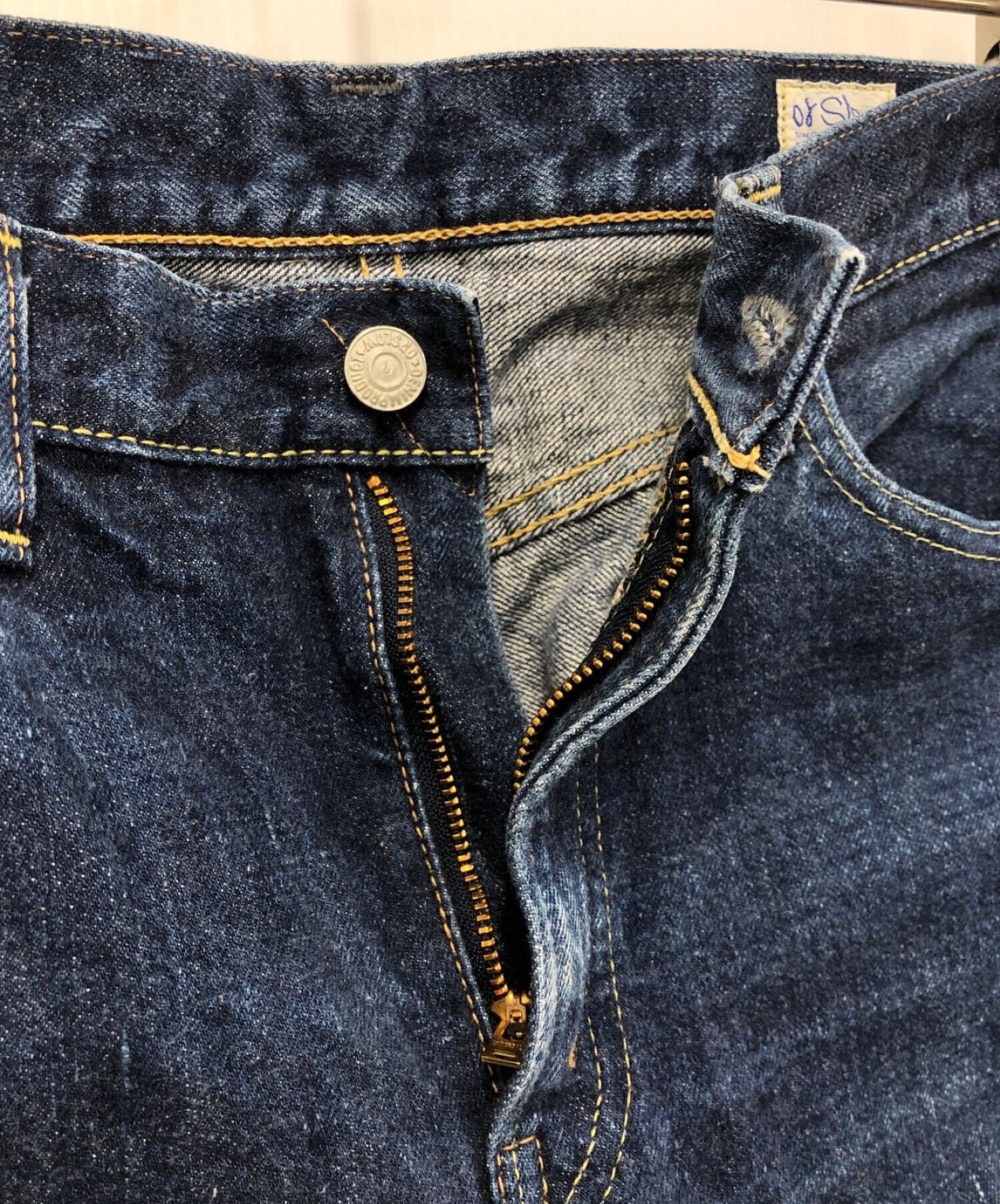中古・古着通販】orSlow (オアスロウ) 105デニムパンツ インディゴ 