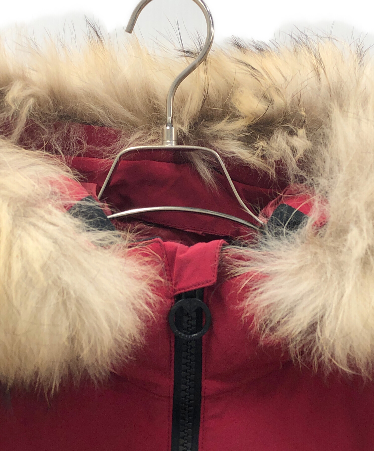 中古・古着通販】ROSSIGNOL (ロシニョール) ダウンジャケット レッド