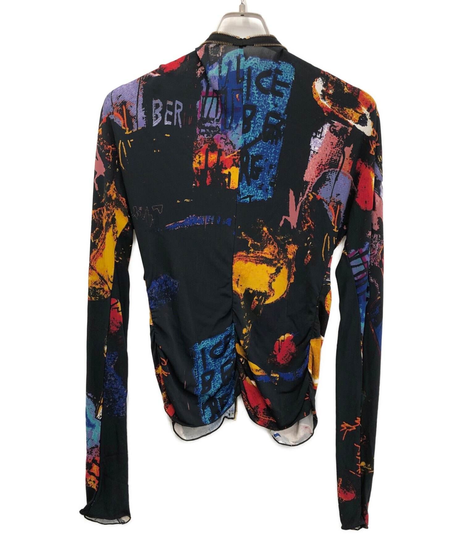 中古・古着通販】ICEBERG (アイスバーグ) ジップカーディガン マルチ 