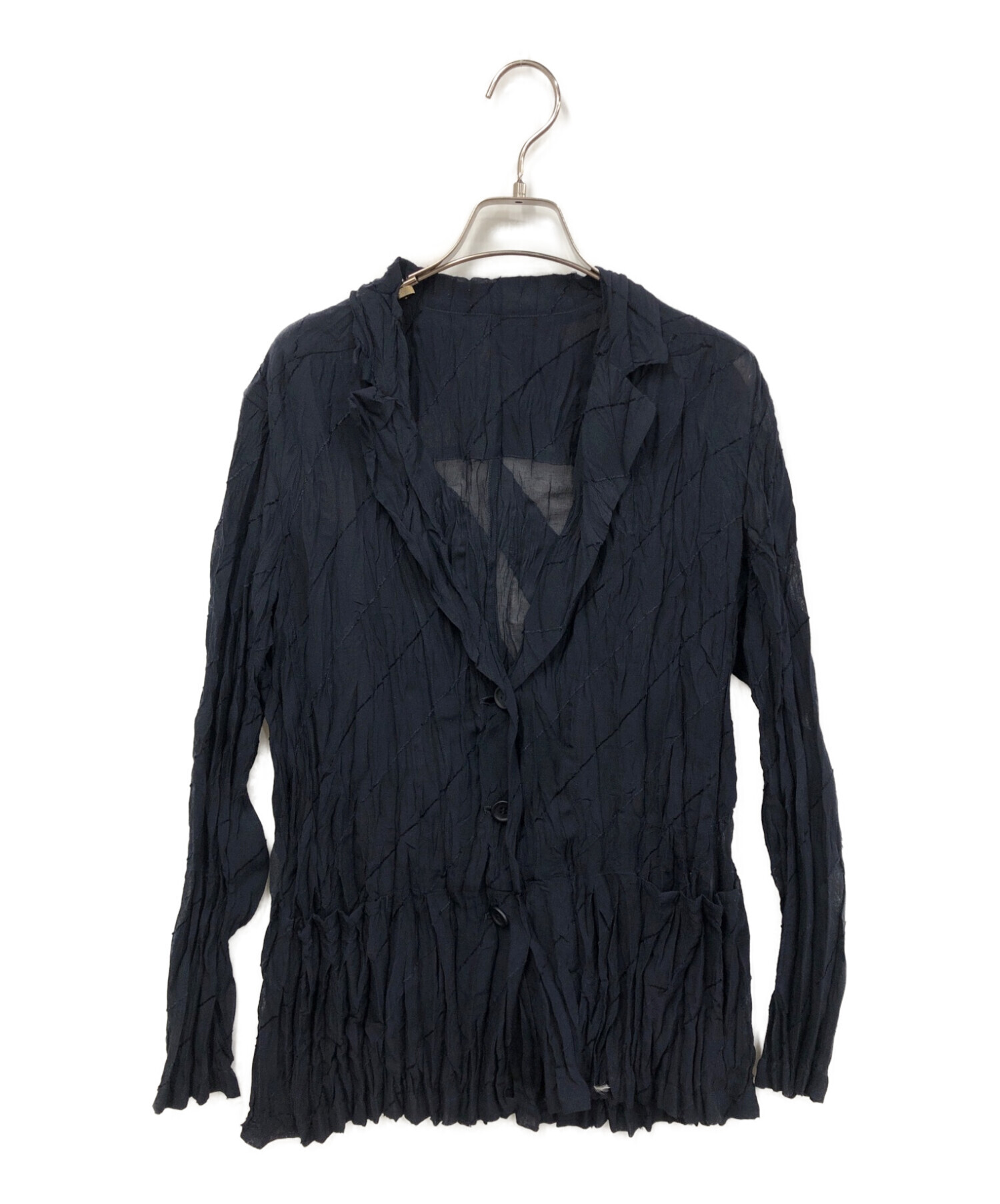 中古・古着通販】ISSEY MIYAKE (イッセイミヤケ) カットオフデザイン