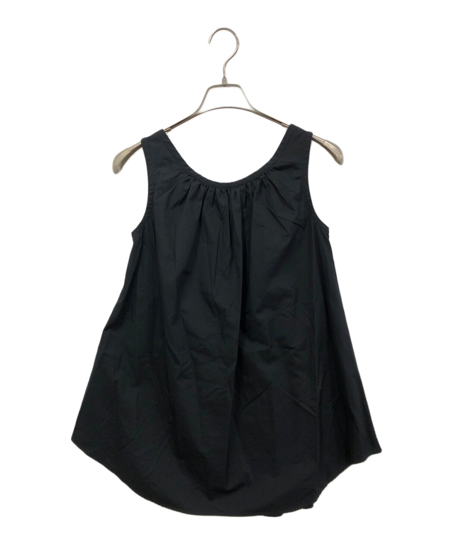 中古・古着通販】LIMI feu (リミフゥ) ノースリーブギャザーブラウス 