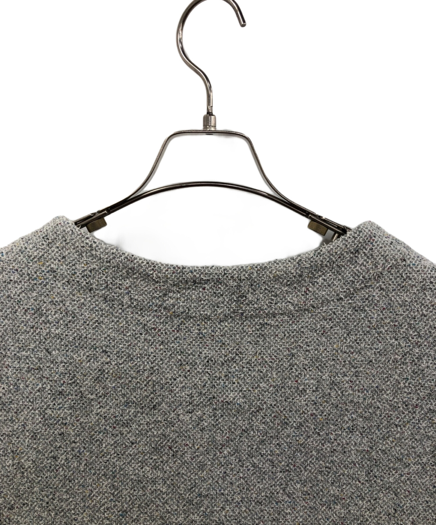 中古・古着通販】BEARDSLEY (ビアズリー) ノーカラージャケット グレー