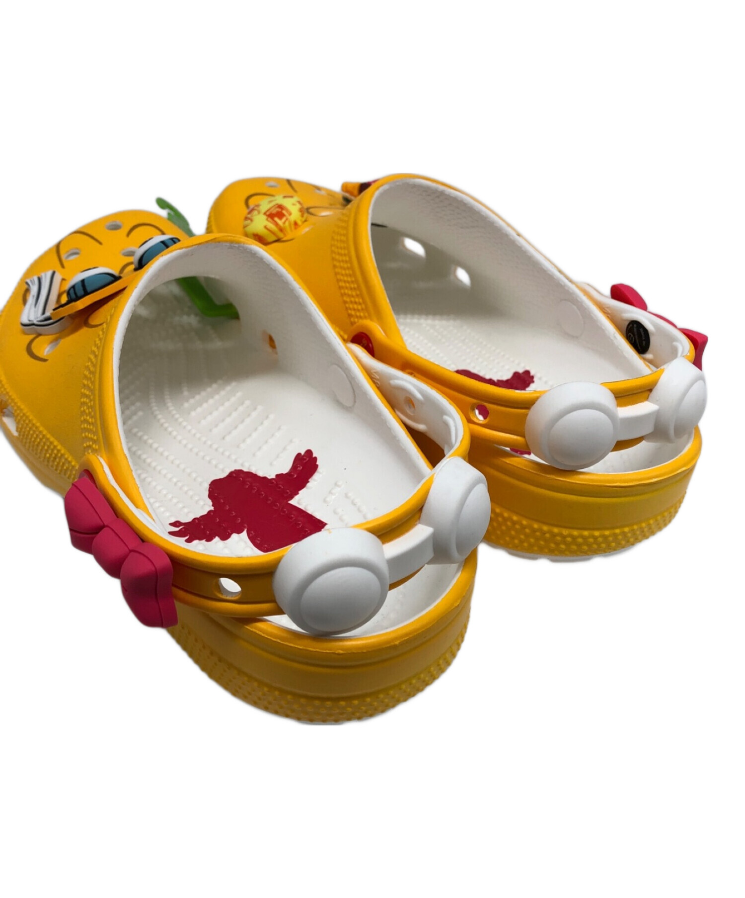 中古・古着通販】crocs (クロックス) サンダル イエロー サイズ:26