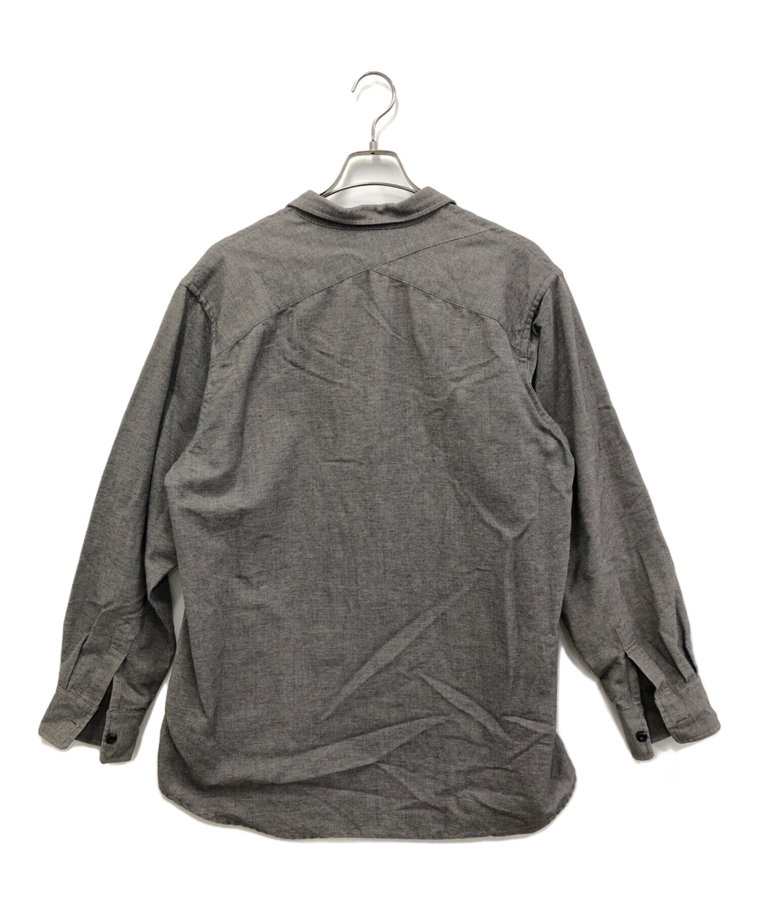 中古・古着通販】ULTERIOR (アルテリア) シャツ グレー サイズ:3
