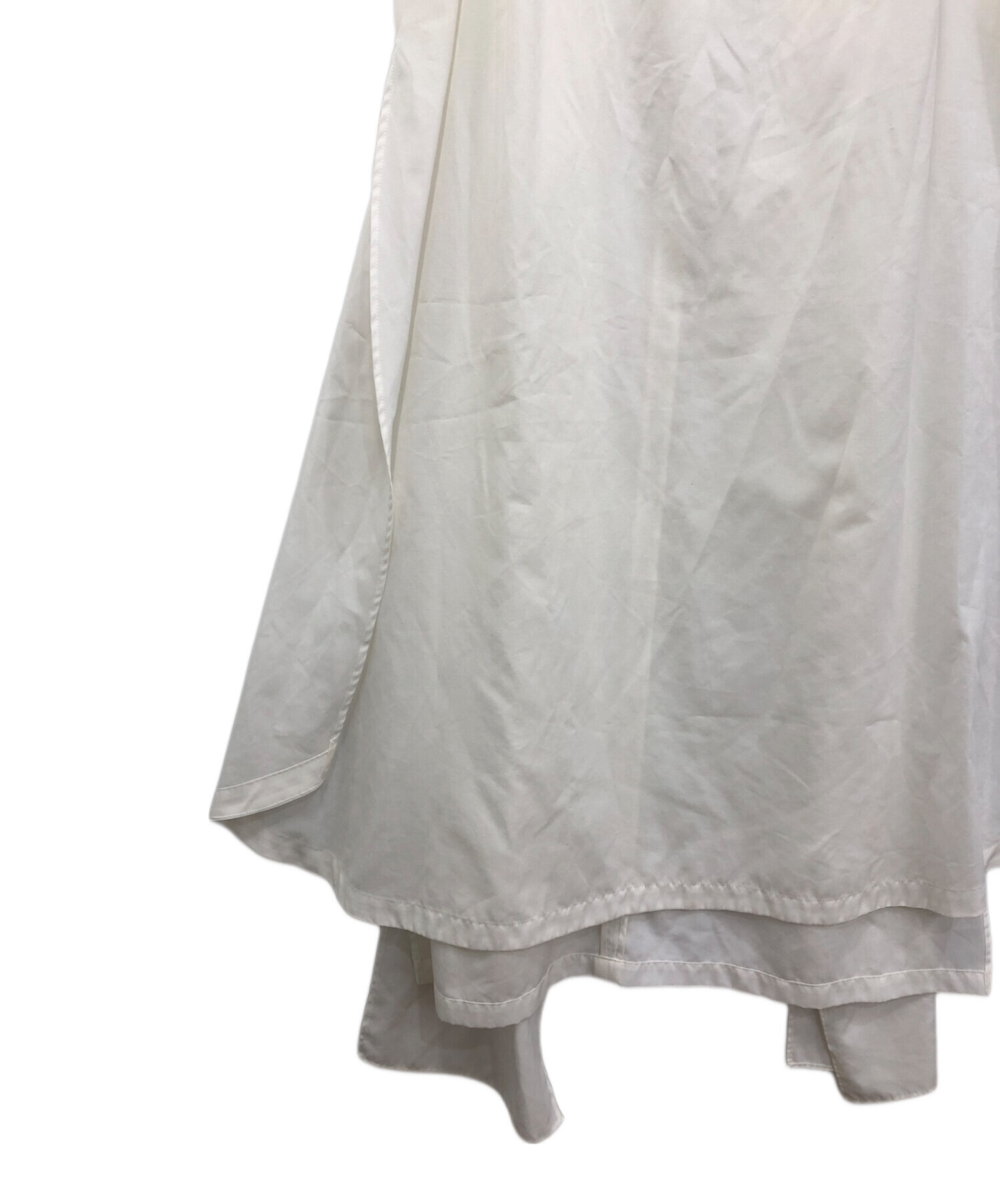 中古・古着通販】IIROT (イロット) コットンキャミワンピース ホワイト