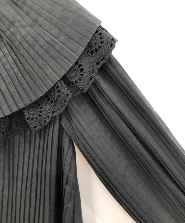 中古・古着通販】rosy monster (ロージーモンスター) プリーツブラウス