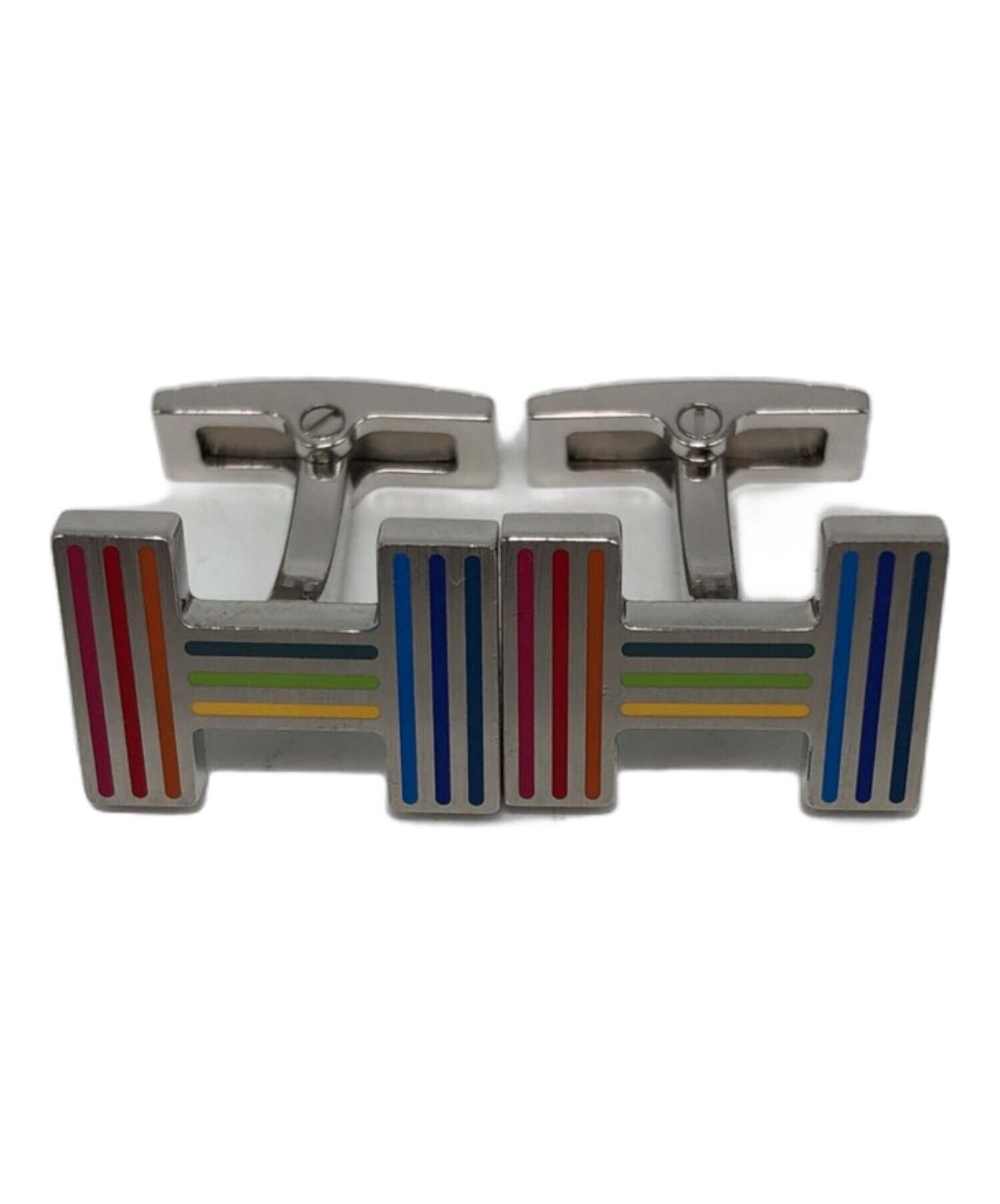 中古・古着通販】HERMES (エルメス) レインボーカフス サイズ:表記無し