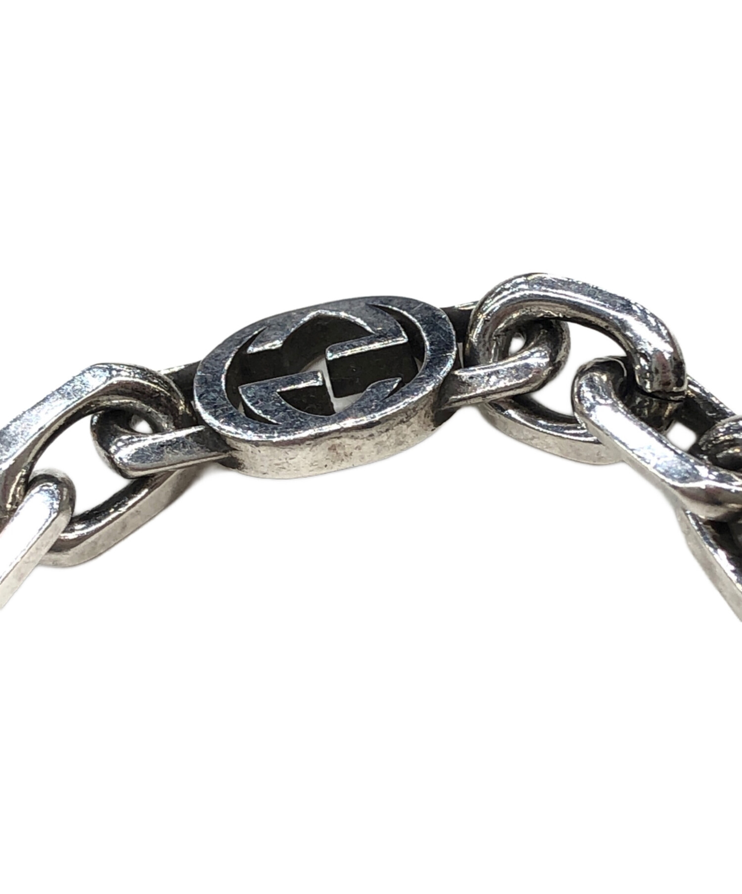 中古・古着通販】GUCCI (グッチ) インターロッキングブレスレット