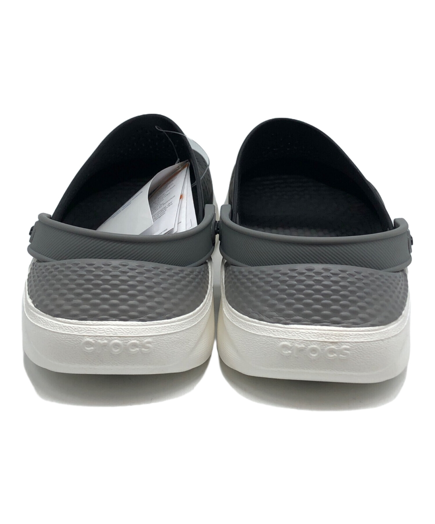 中古・古着通販】crocs (クロックス) LiteRide Clog ブラック サイズ 
