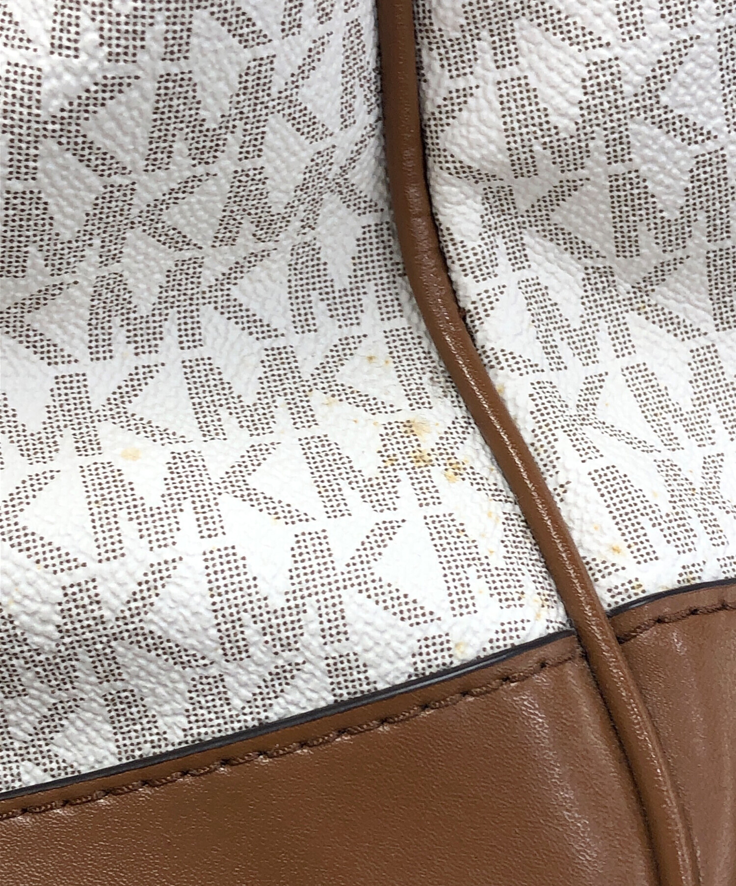 中古・古着通販】MICHAEL KORS (マイケルコース) MK柄ボストンバッグ 