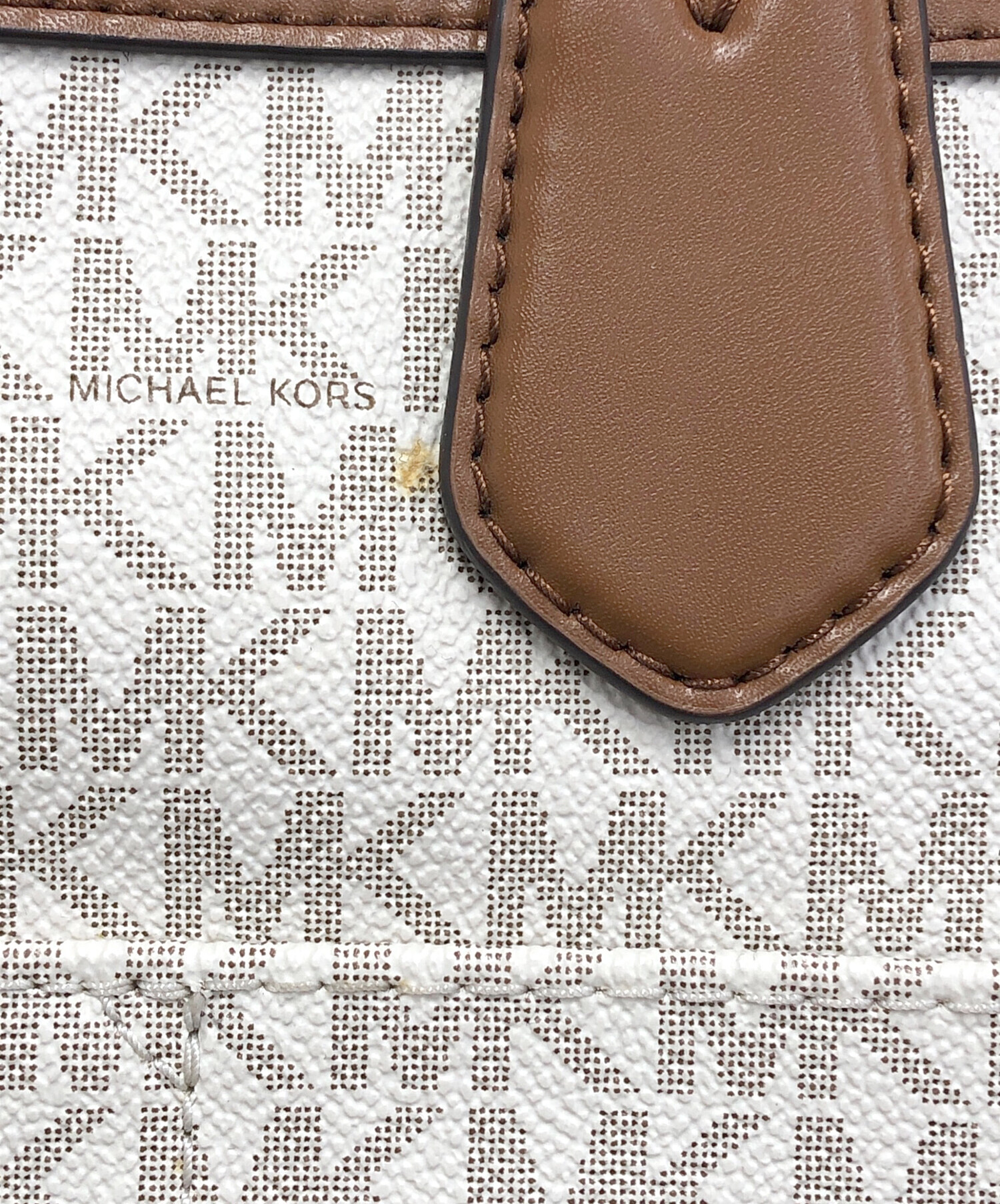 中古・古着通販】MICHAEL KORS (マイケルコース) MK柄ボストンバッグ 