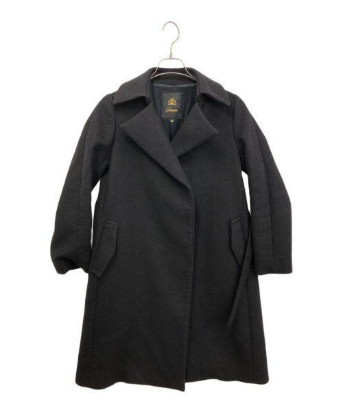 中古・古着通販】DRAWER (ドゥロワー) コート ブラック サイズ:36
