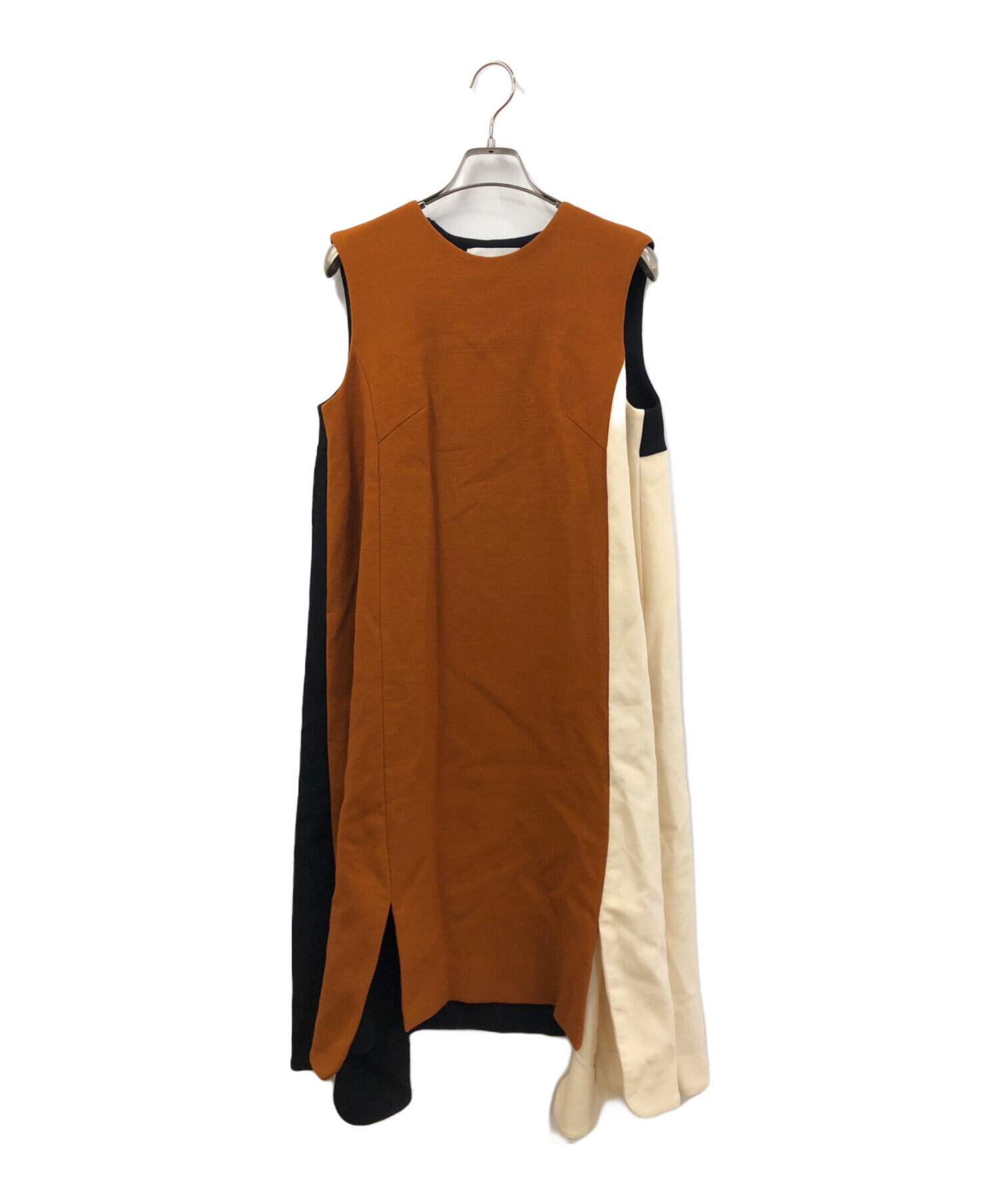 中古・古着通販】ENFOLD (エンフォルド) ノースリーブワンピース 中古・古着通販】ENFOLD (エンフォルド) ノースリーブワンピース