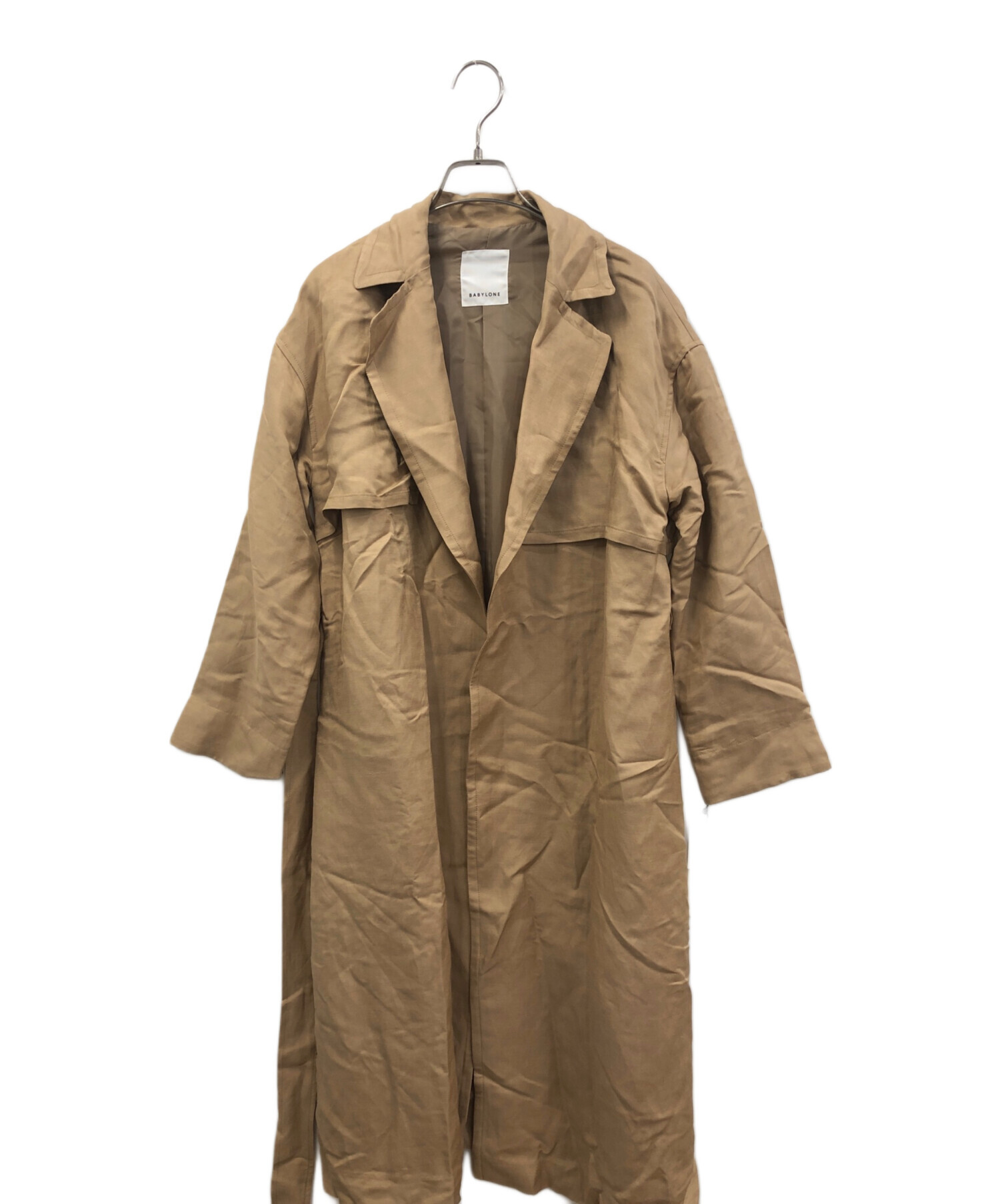 中古・古着通販】BABYLONE (バビロン) コート ベージュ サイズ:36 未 