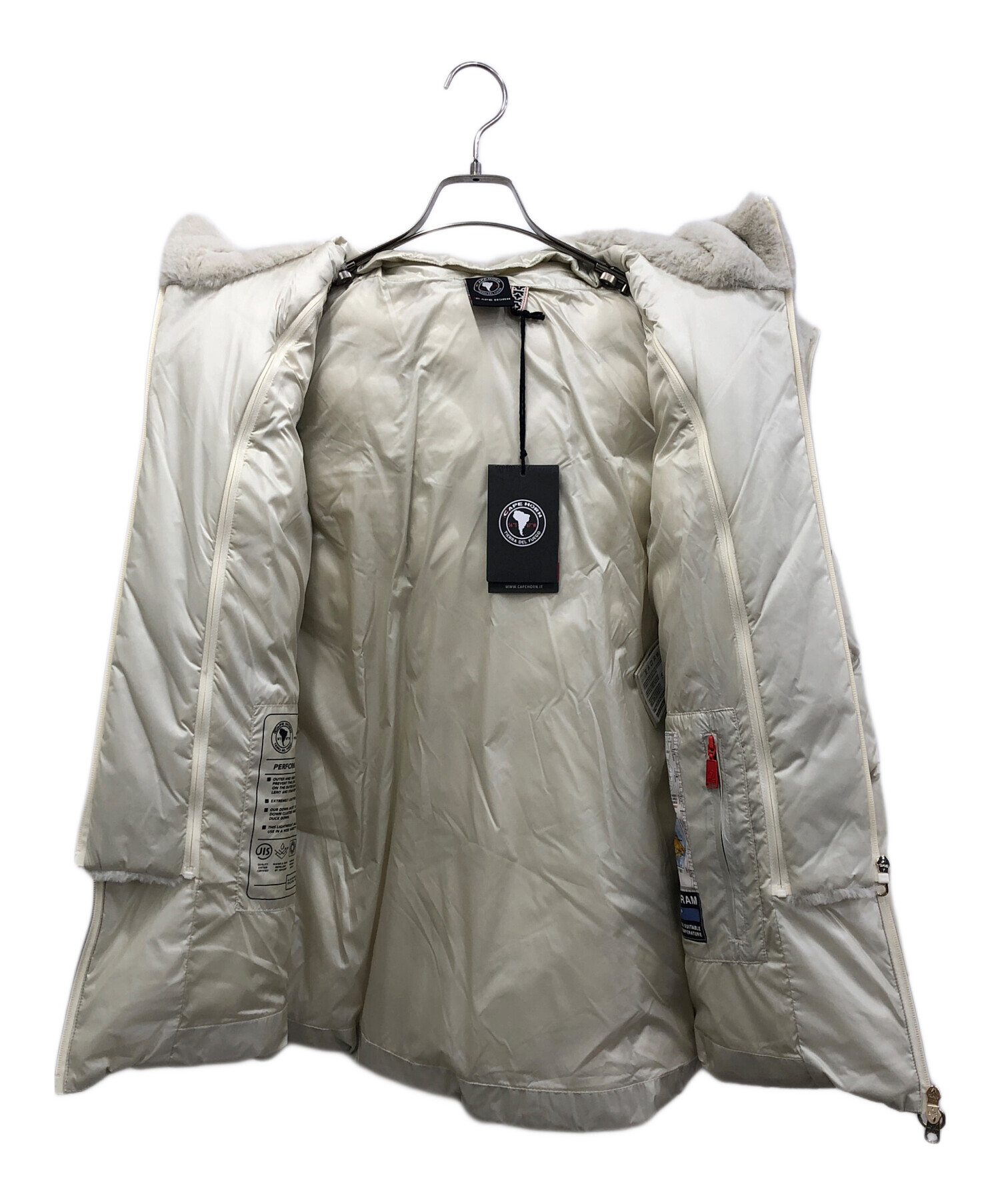 中古・古着通販】CAPE HORN (ケープホーン) ダウンジャケット ベージュ