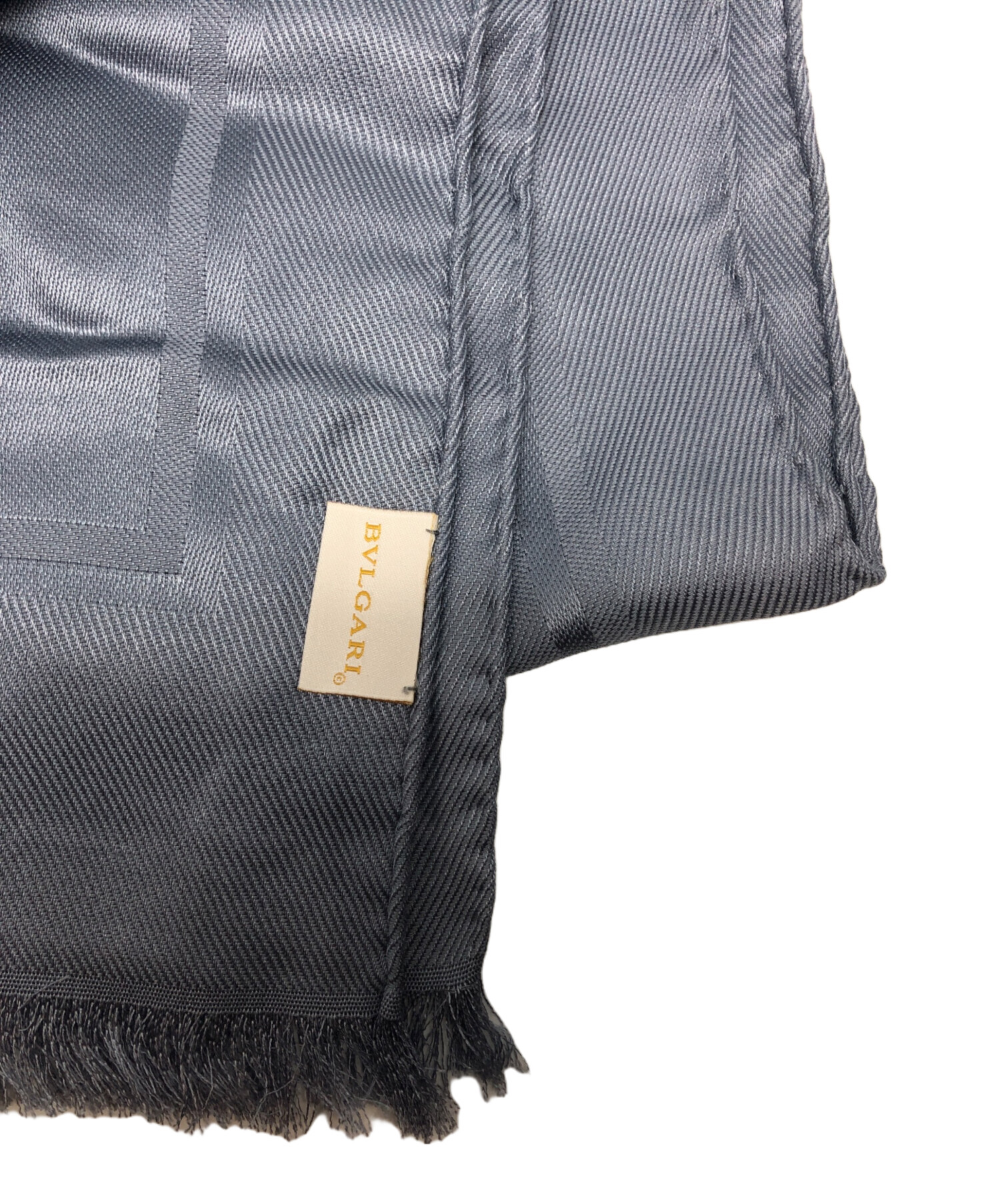 中古・古着通販】BVLGARI (ブルガリ) ストール スカイブルー｜ブランド