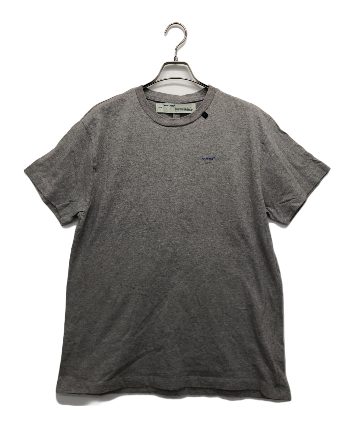 中古・古着通販】OFFWHITE (オフホワイト) Tシャツ グレー サイズ:XXS 
