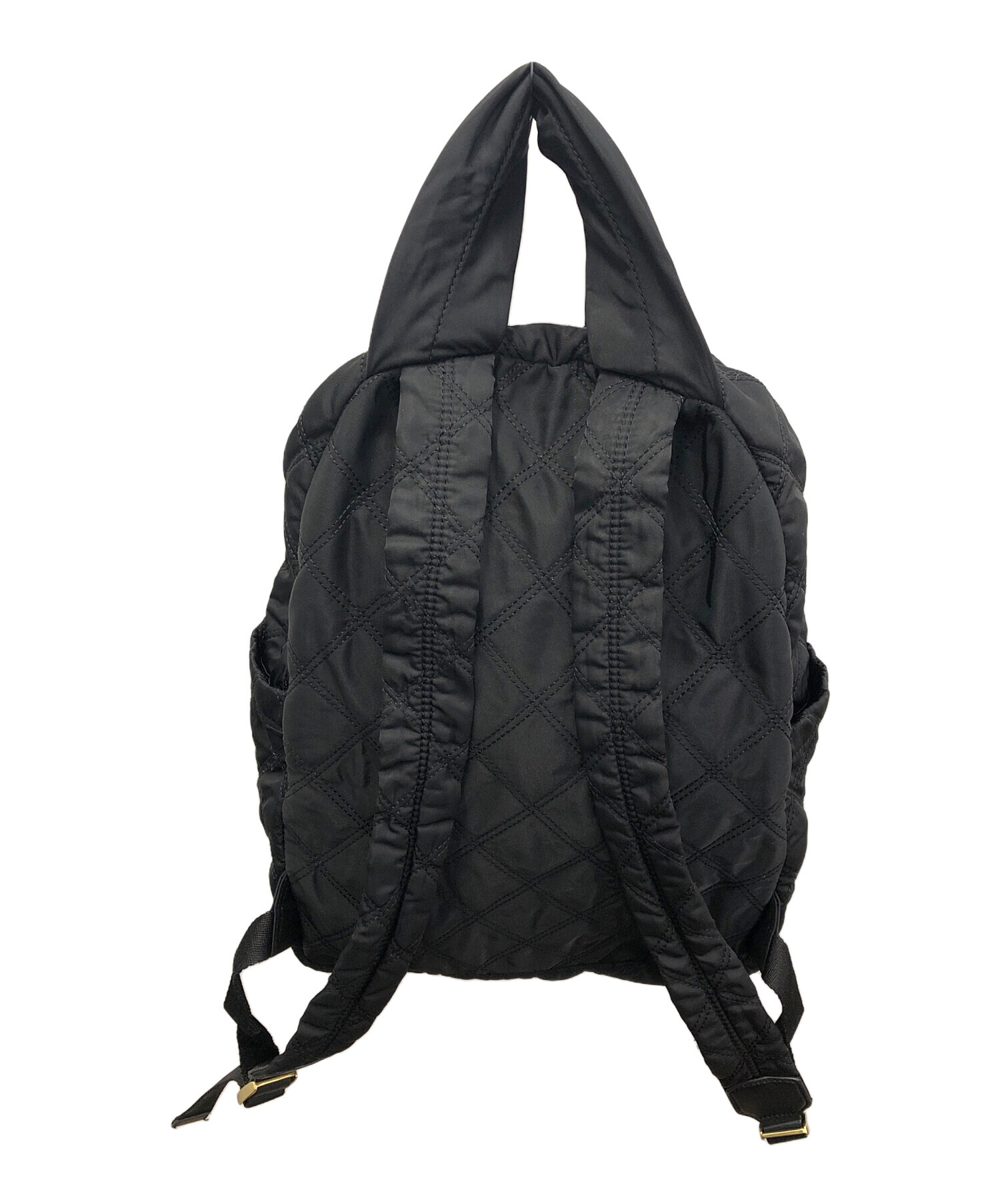 MARC JACOBS ブラック キルティングリュック