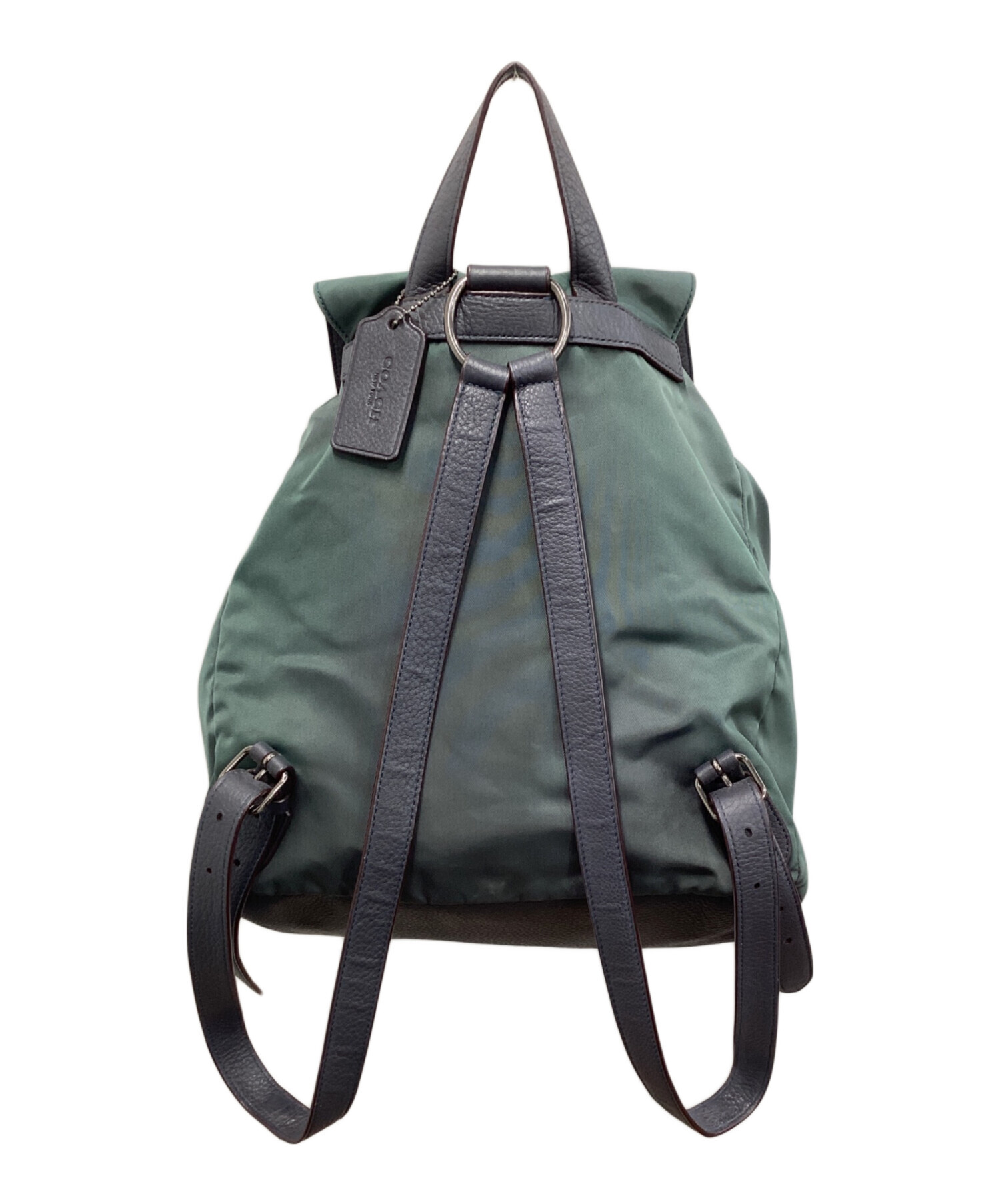 中古・古着通販】COACH (コーチ) リュック グリーン｜ブランド・古着