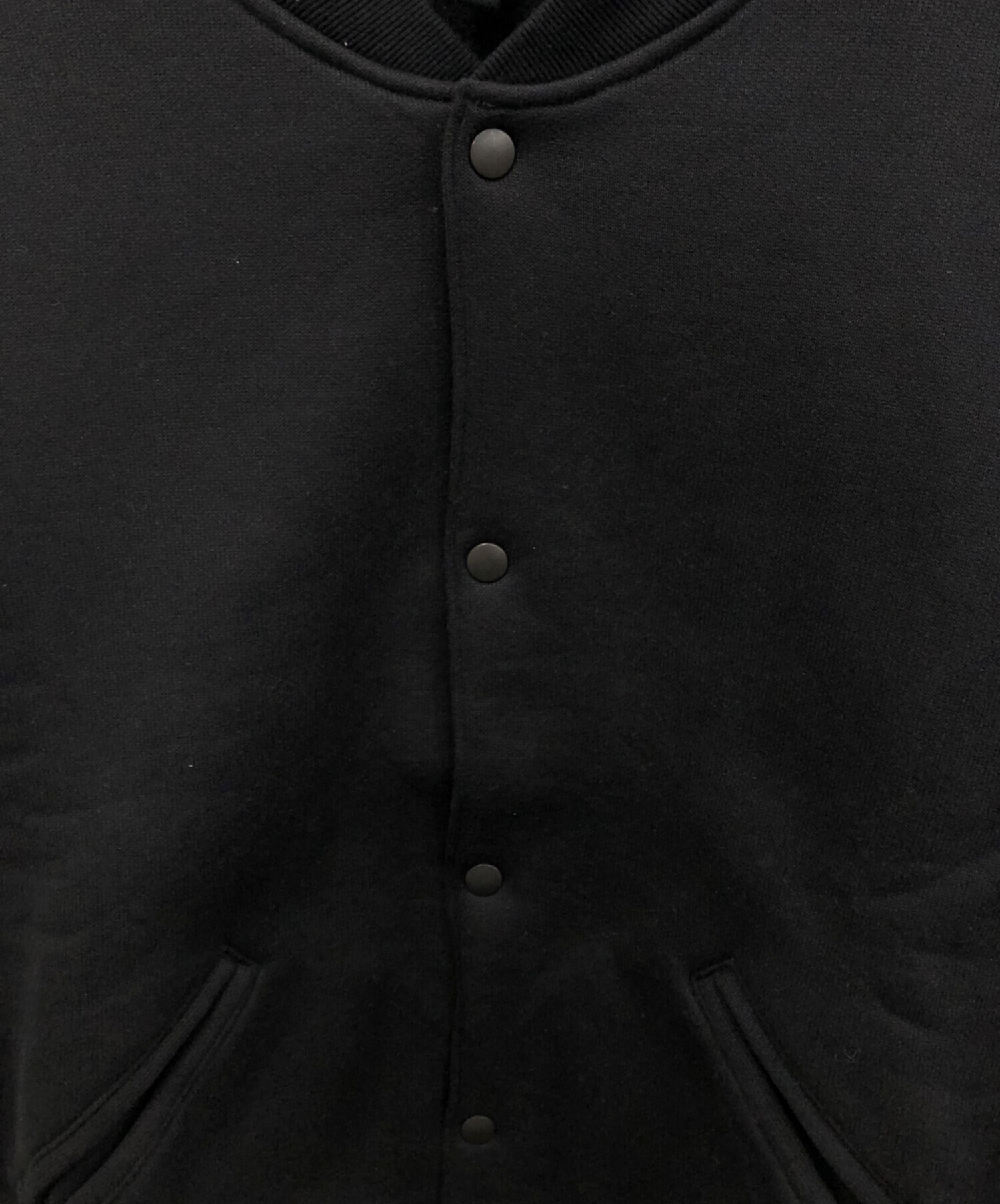 中古・古着通販】COMOLI (コモリ) C/W 裏 スナップジャケット ブラック