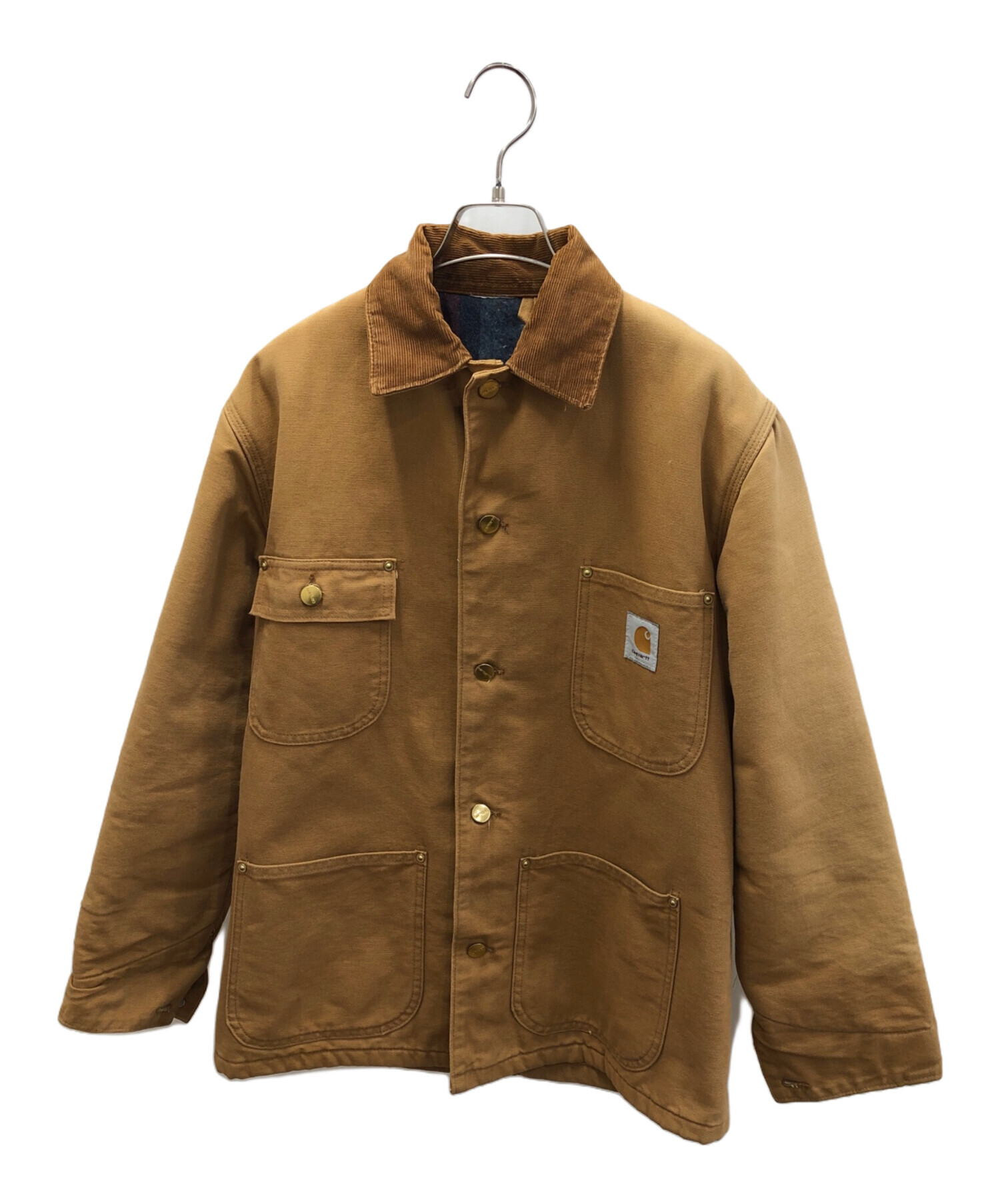 中古・古着通販】CarHartt (カーハート) カバーオール ベージュ サイズ