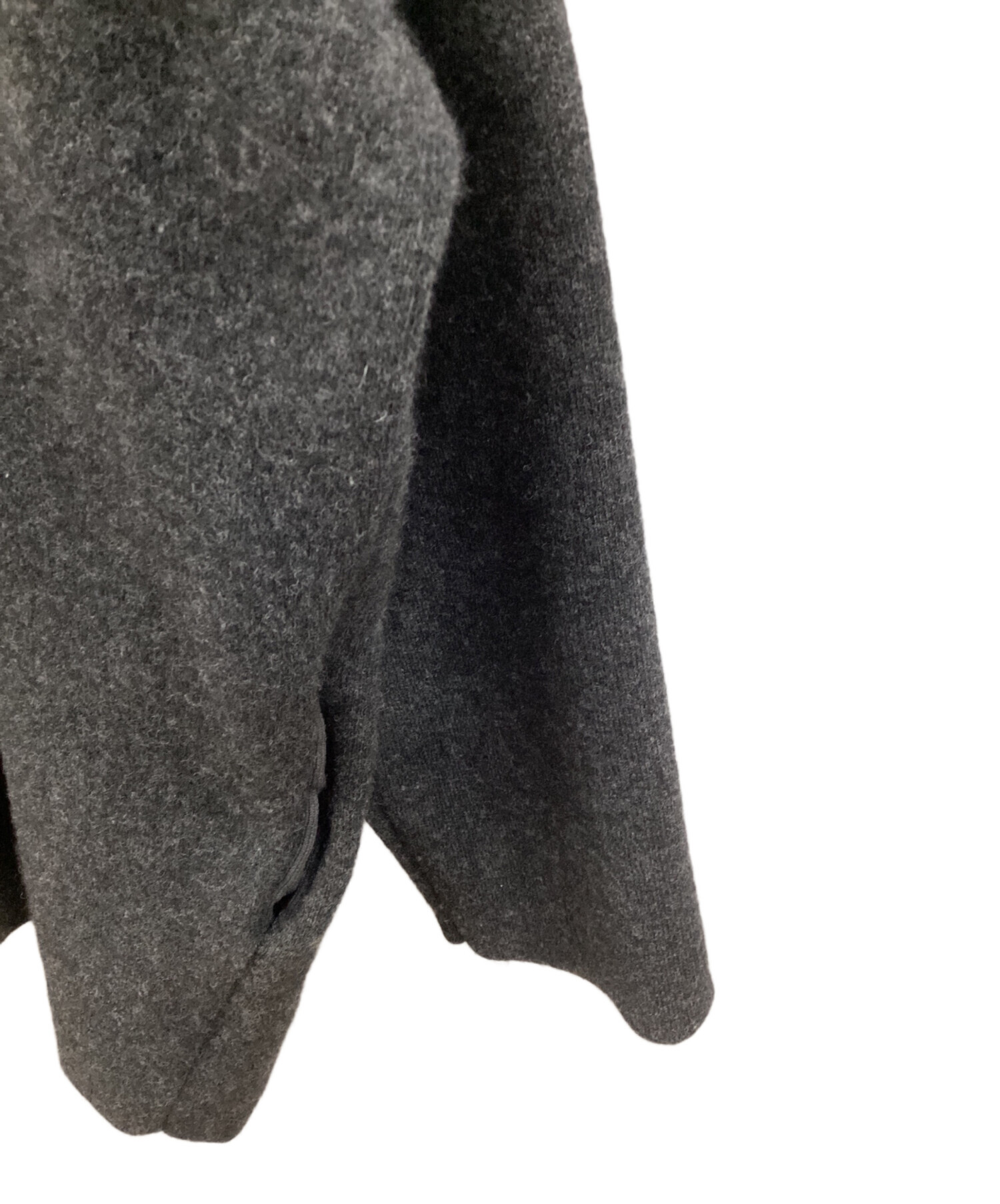 中古・古着通販】BEARDSLEY (ビアズリー) ニットコート グレー サイズ