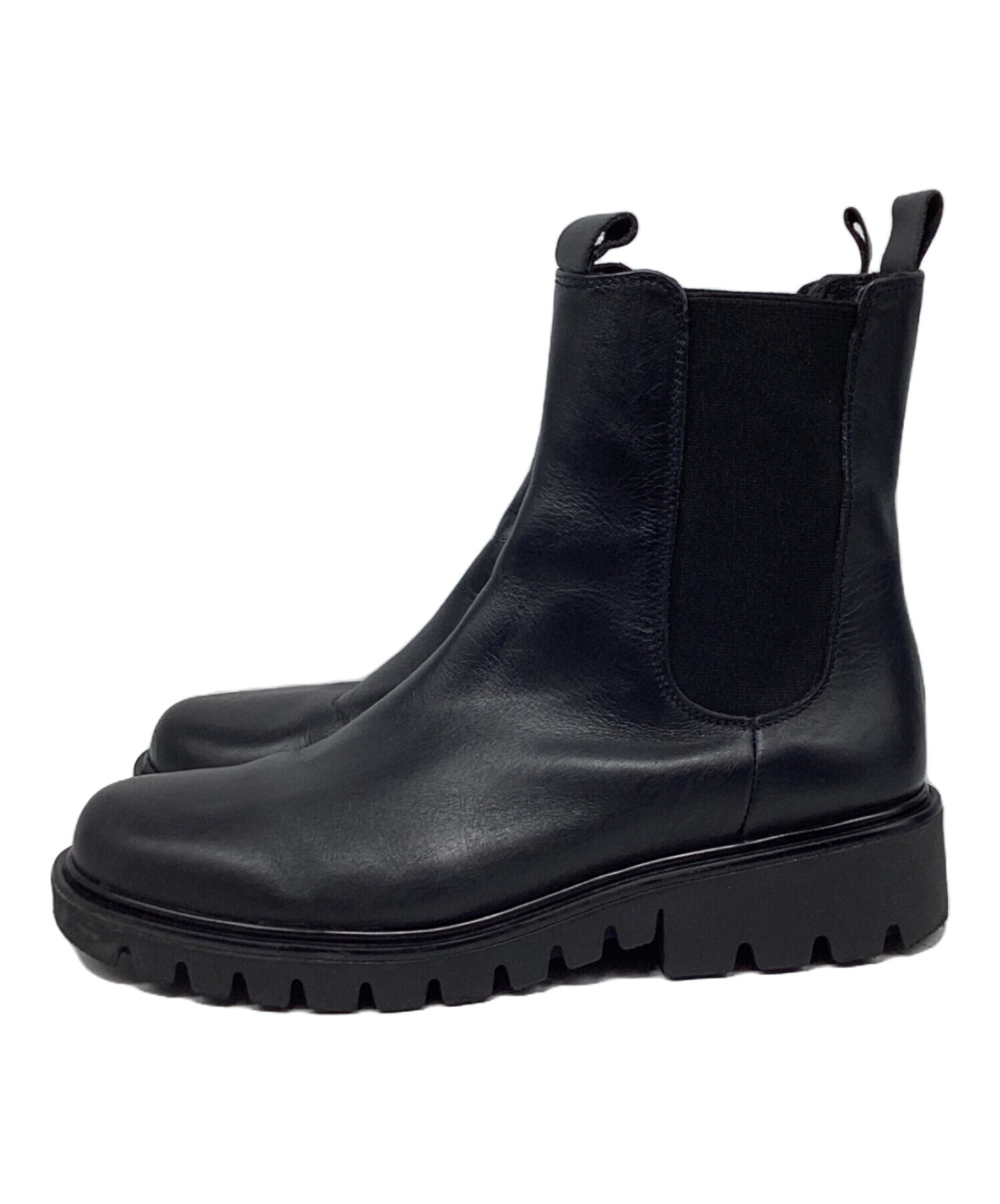 CORSO ROMAブラック サイドゴアブーツ レザー 39 24.5㌢ 新品 中古・古着通販】CORSO ROMA 9 (コルソローマノーヴェ) サイドゴア