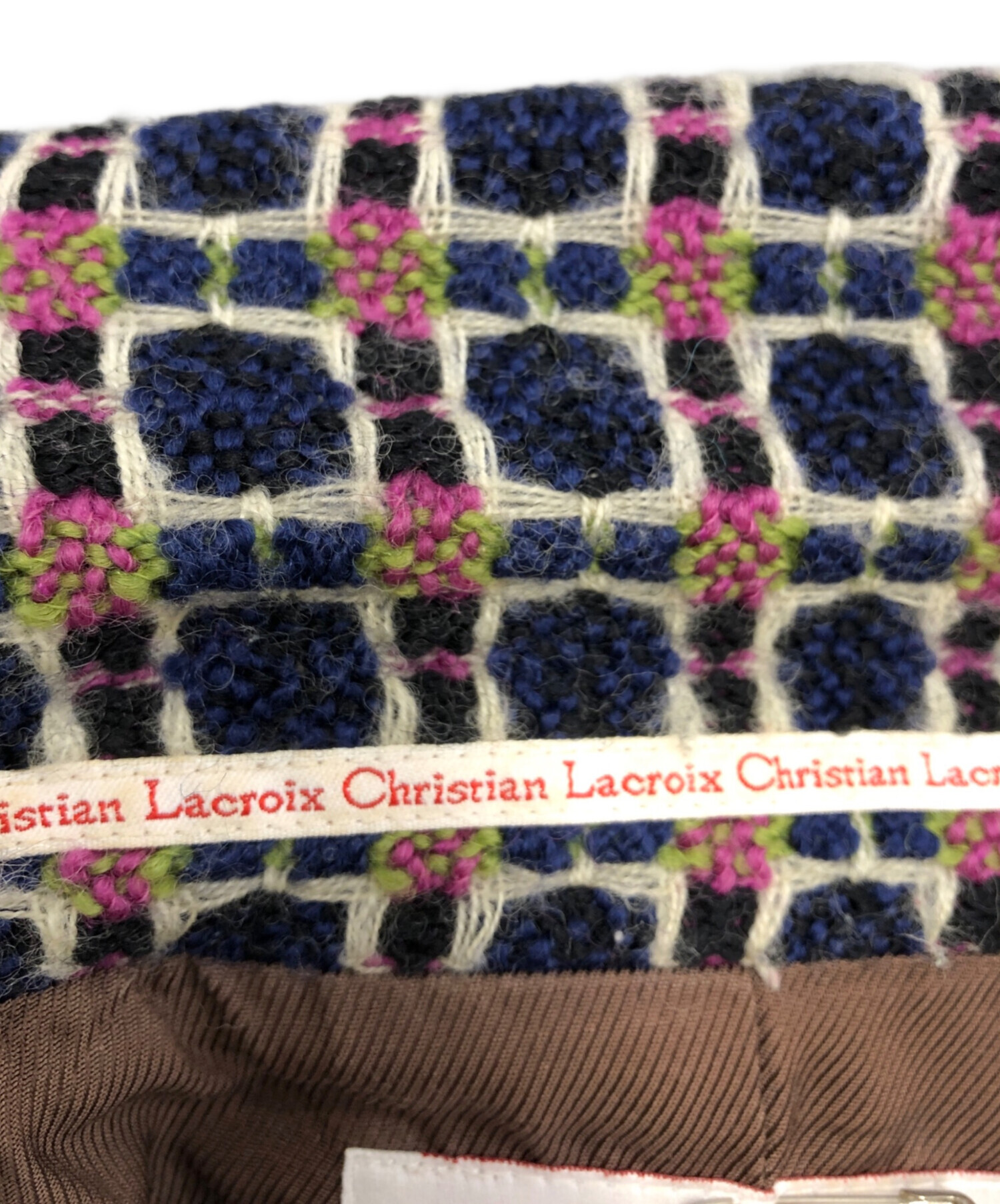中古・古着通販】Christian Lacroix (クリスチャン ラクロワ) ツイード