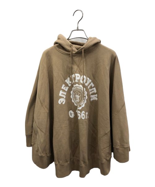 JUNYA WATANABE フーディーポンチョJS-T006 ベージュ 中古・古着通販】JUNYA WATANABE COMME des GARCONS ((ジュンヤ