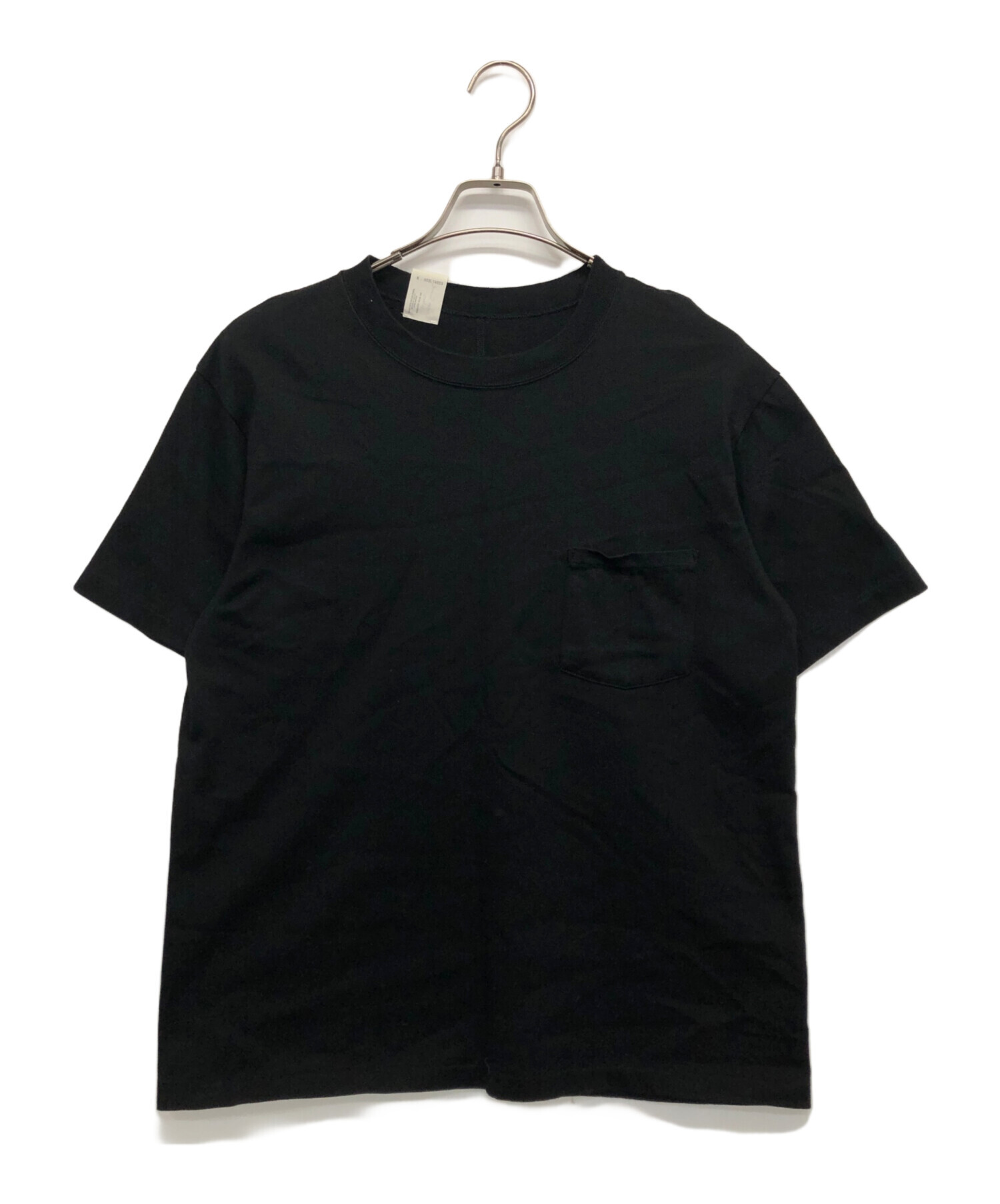 【新品未使用】N.hollywoodブラック Tシャツ ポケット付き 中古・古着通販】N.HOOLYWOOD (エヌ ハリウッド) ポケットTシャツ