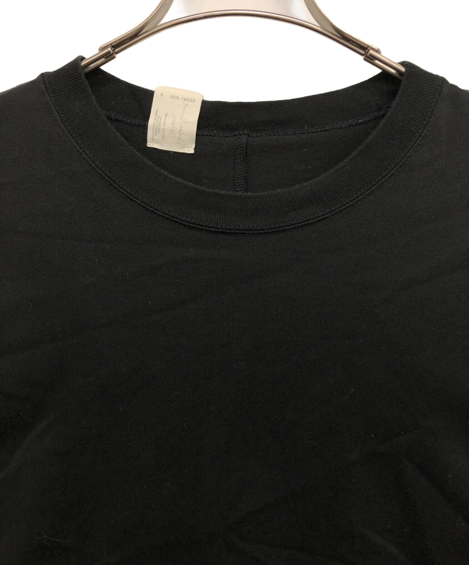 中古・古着通販】N.HOOLYWOOD (エヌ ハリウッド) Tシャツ ブラック 