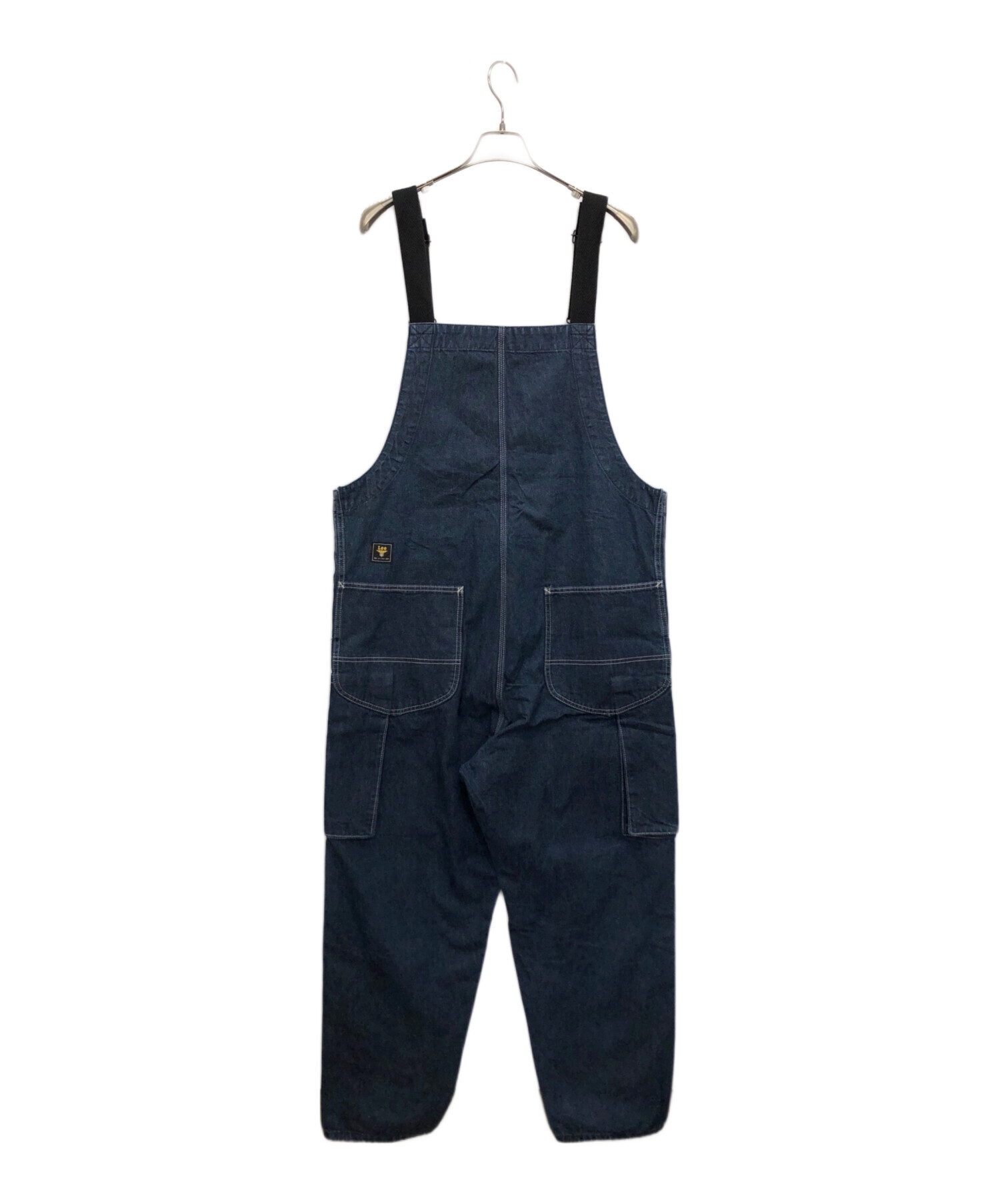 中古・古着通販】LEE (リー) デニムオーバーオール インディゴ サイズ