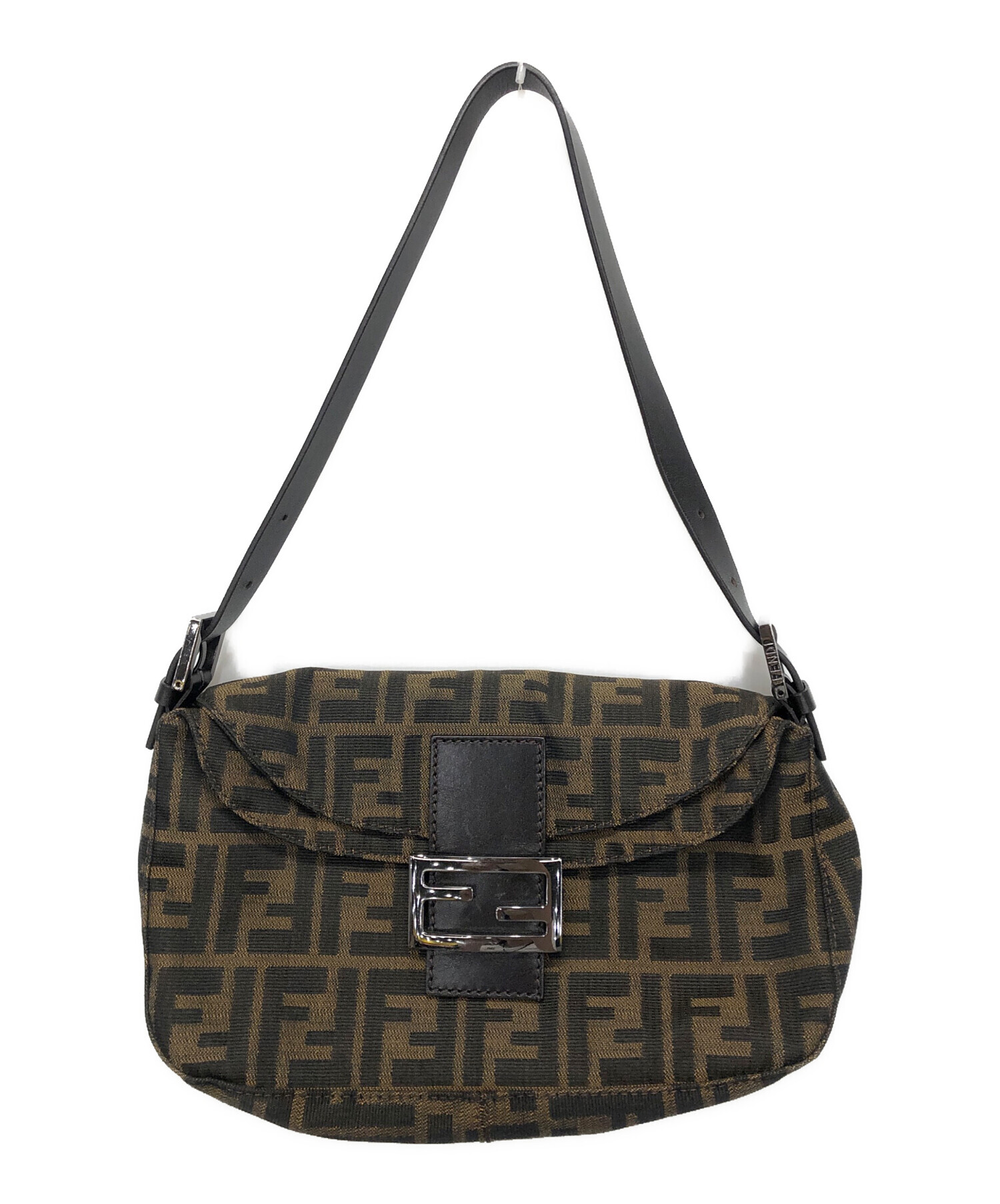 中古・古着通販】FENDI (フェンディ) ショルダーバッグ カーキ 