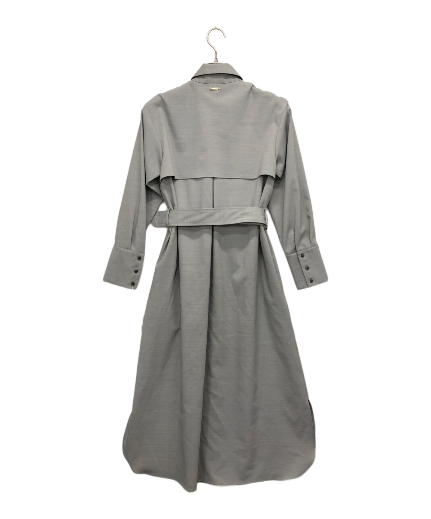 中古・古着通販】BRAHMIN (ブラーミン) ワンピース グレー サイズ:38  